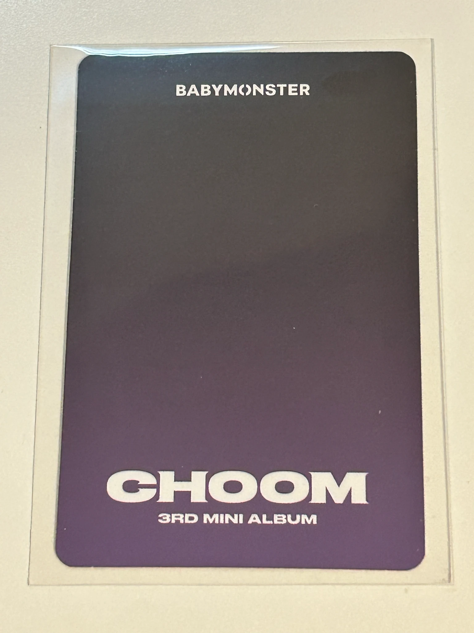BABYMONSTER Ruka BABYMONSTER - Ruka - Choom Album album photocard prism version listing photo 2