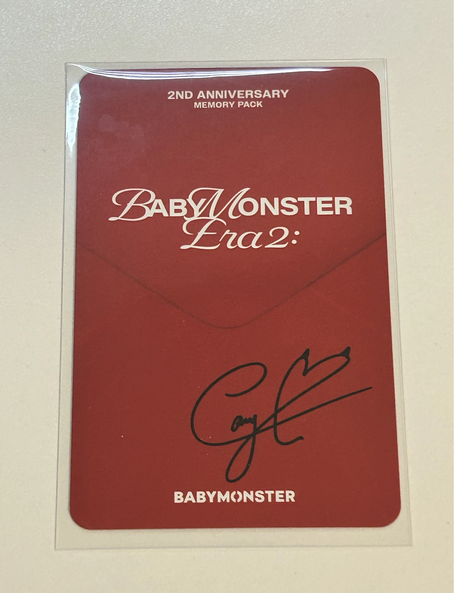 BABYMONSTER Chiquita BABYMONSTER - Chiquita - Babymonster Era2 : 2nd Anniversary  Other merch photocard kpop nara listing photo 2