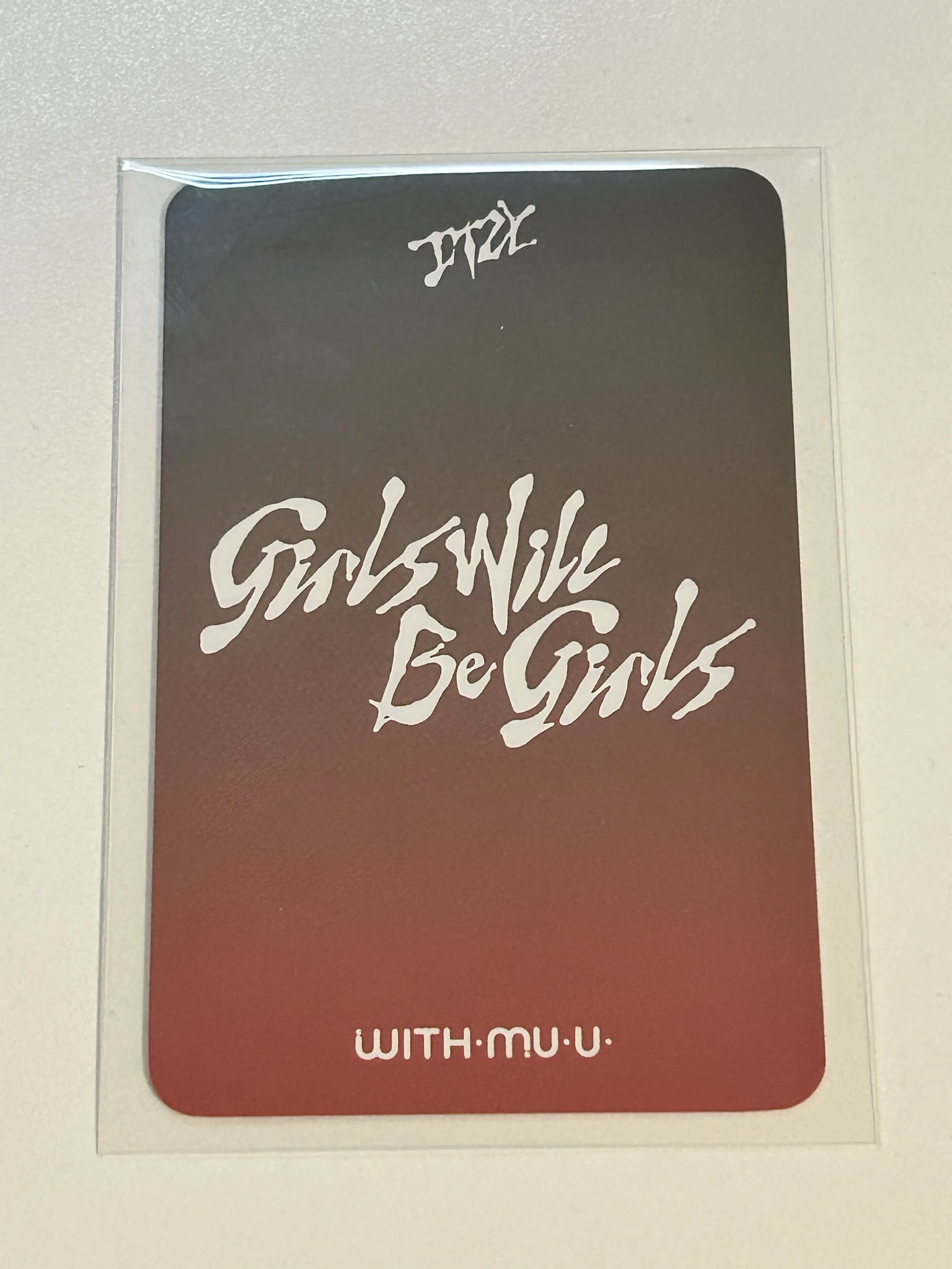 ITZY Yeji ITZY - Yeji - Girls Will Be Girls Album pre-order benefit withmuu listing photo 2