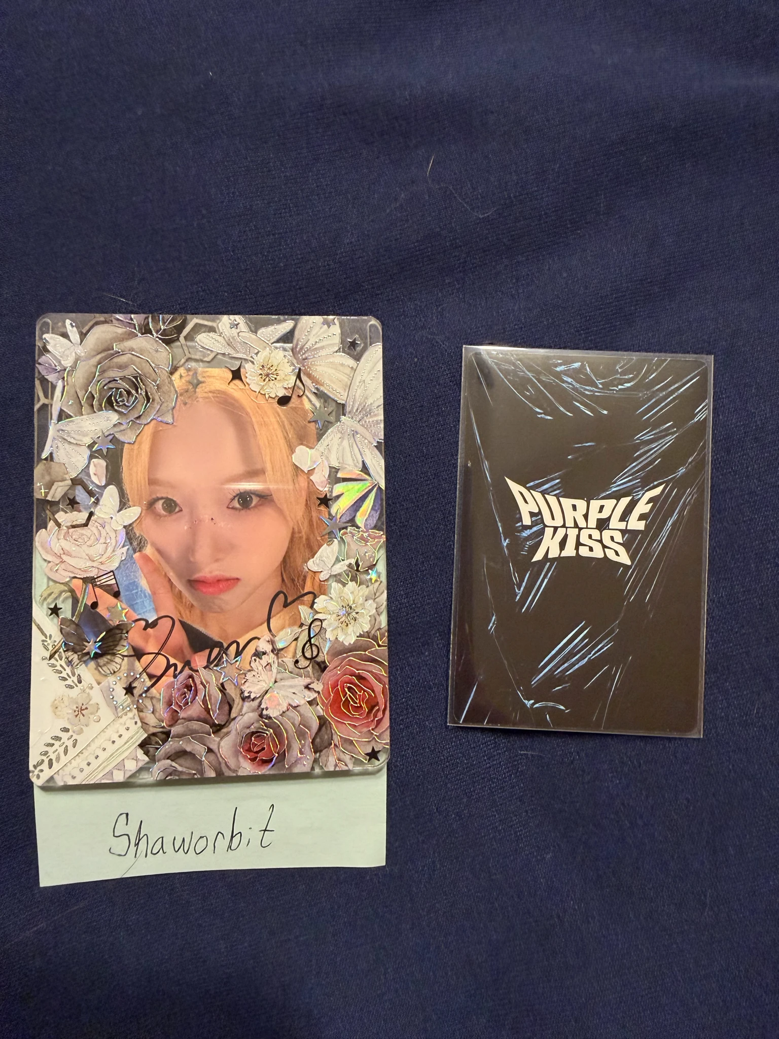 PURPLE KISS Na Goeun  PURPLE KISS - Na Goeun  - BXX Album album photocard poca version listing photo 2