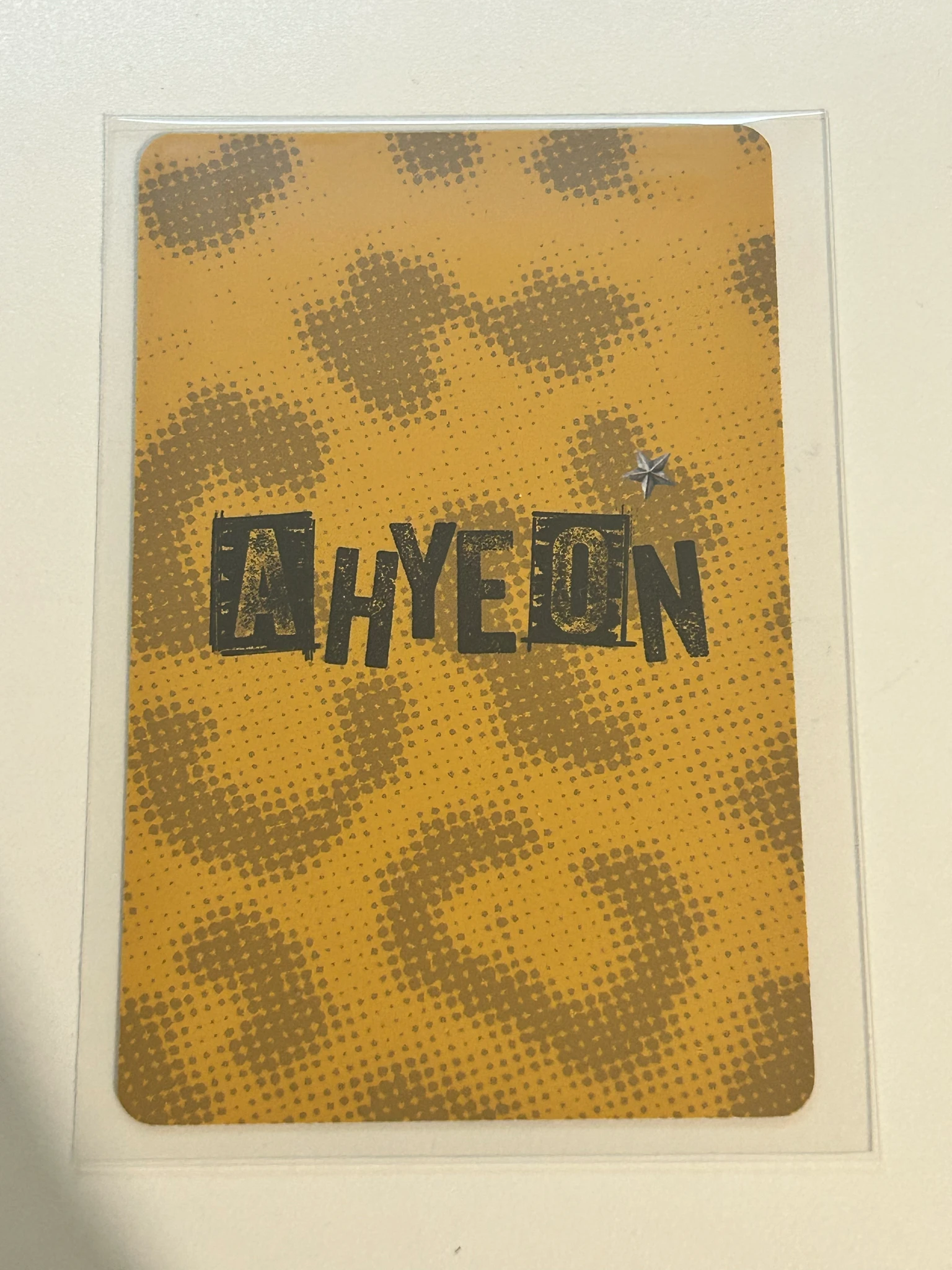 BABYMONSTER Ahyeon BABYMONSTER - Ahyeon - WE GO UP Album pattern version album photocard listing photo 2