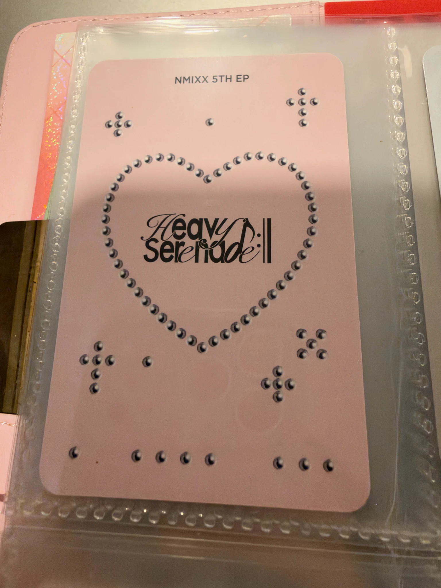 NMIXX Kyujin NMIXX - Kyujin - Heavy Serenade Album album photocard heavy version listing photo 2