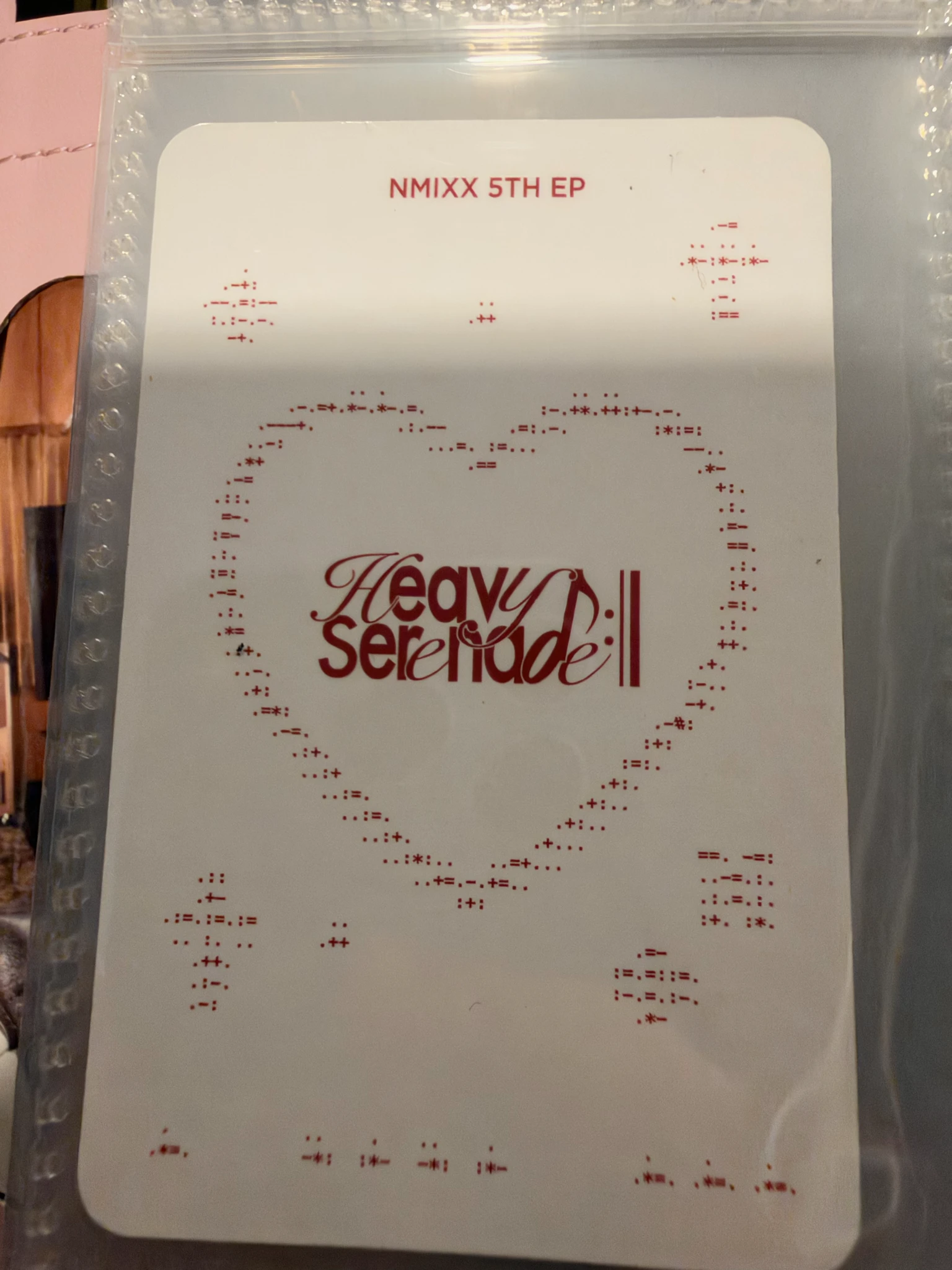 NMIXX NMIXX - Haewon & Lily & Sullyoon - Heavy Serenade Album album photocard heavy version unit photocard listing photo 2