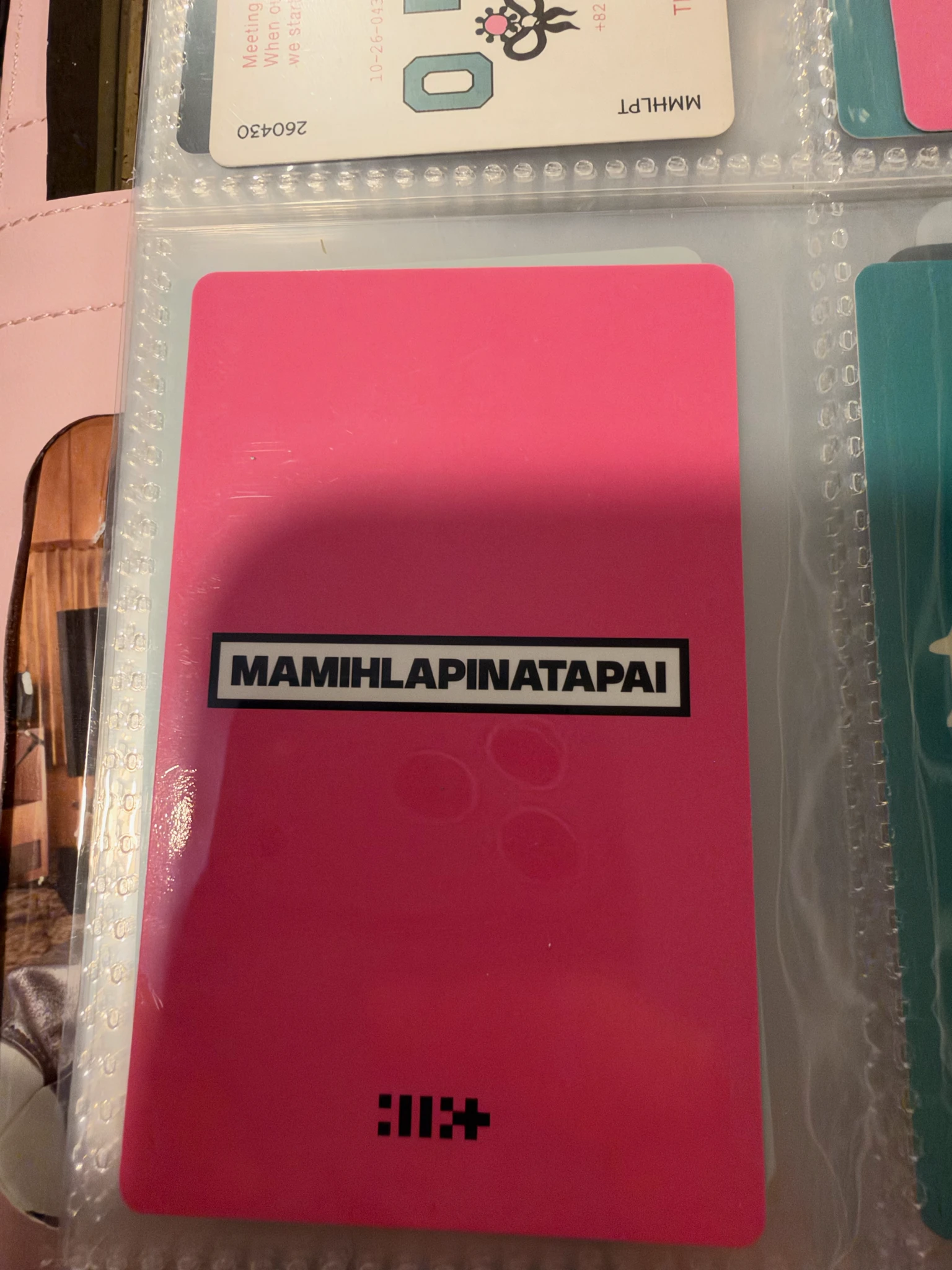 ILLIT ILLIT - Iroha & Wonhee & Yunah - MAMIHLAPINATAPAI Album album photocard listing photo 2