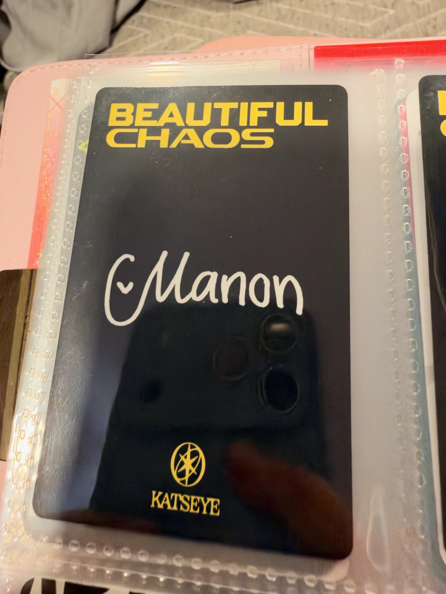 KATSEYE Manon KATSEYE - Manon - BEAUTIFUL CHAOS Album target retail exclusive listing photo 2