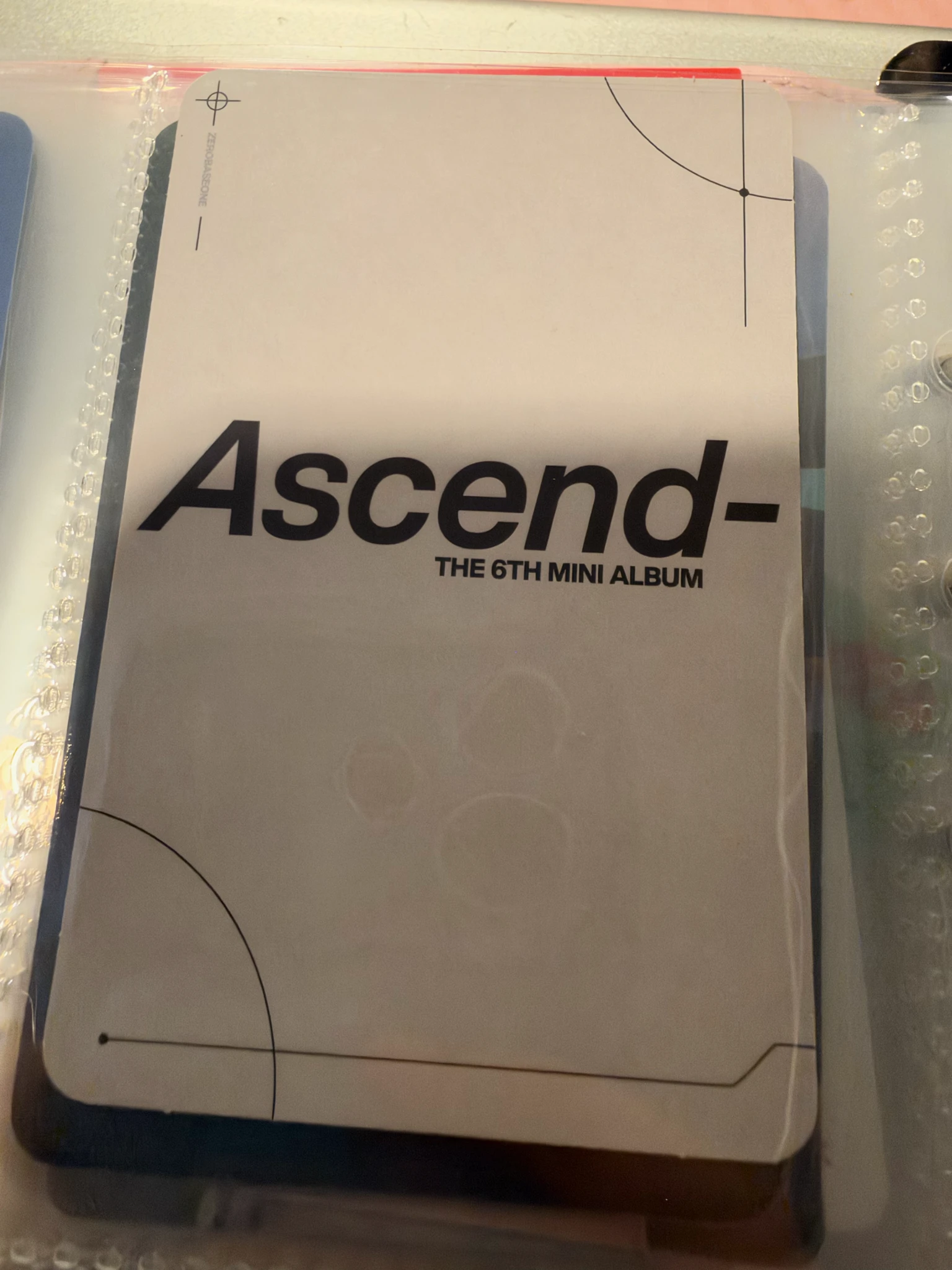 ZEROBASEONE Jiwoong ZEROBASEONE - Jiwoong - Ascend- Album target exclusive photobook version album photocard USA listing photo 2