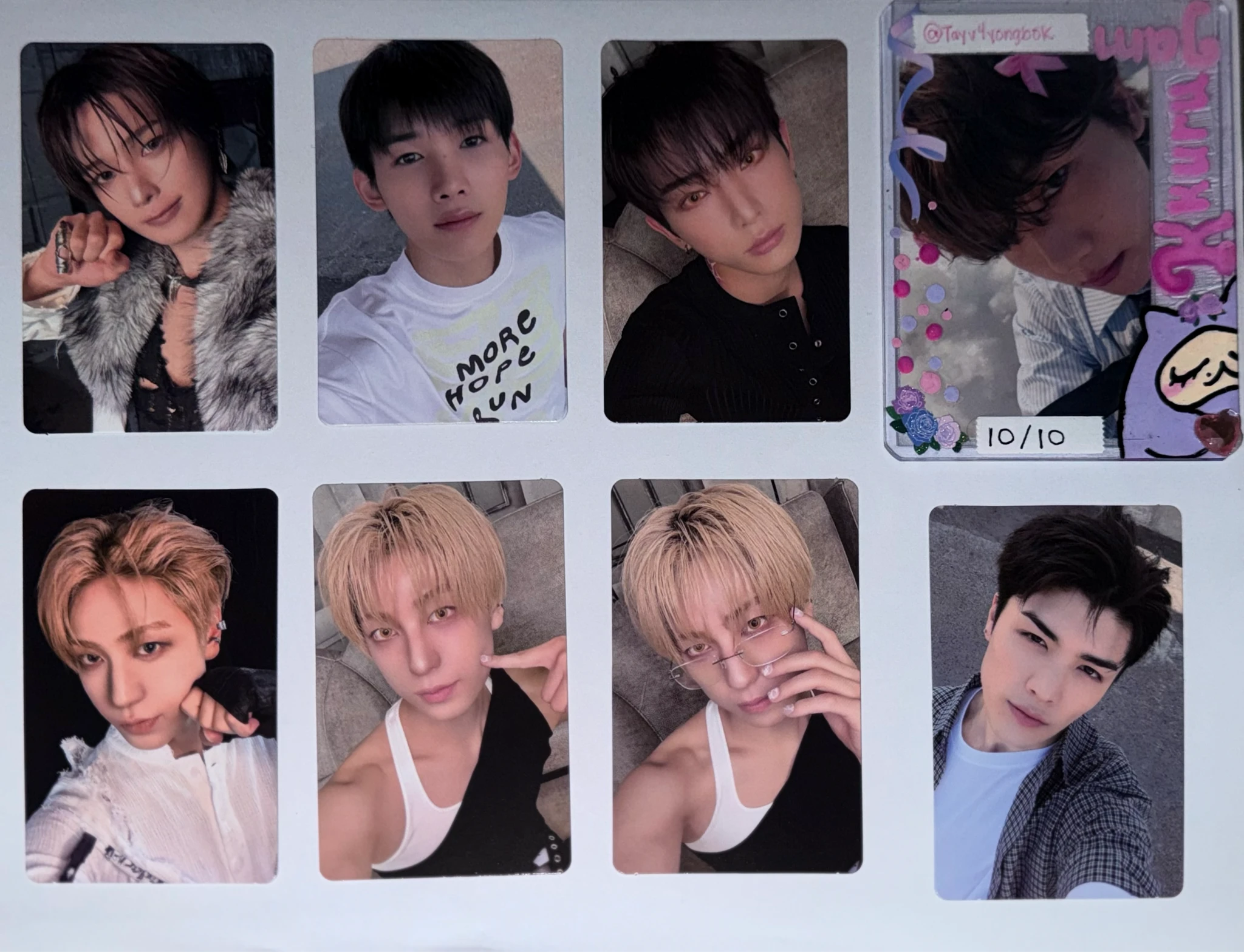 &TEAM Harua  &TEAM - Harua  - Mark on Me Album B version album photocard solo jacket version listing photo 2
