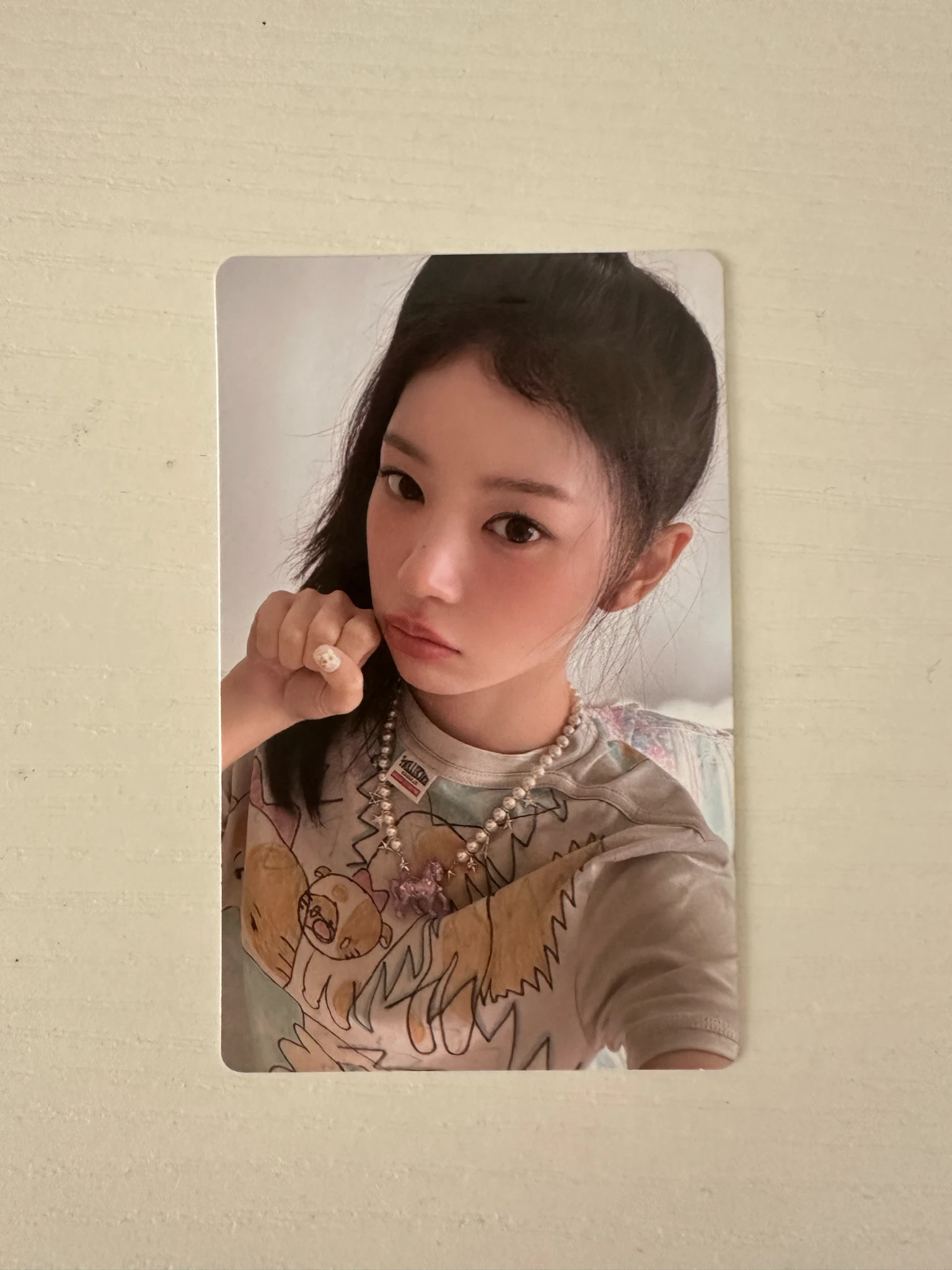 ILLIT Moka ILLIT - Moka - MAMIHLAPINATAPAI Album album photocard GRWM version listing photo 2