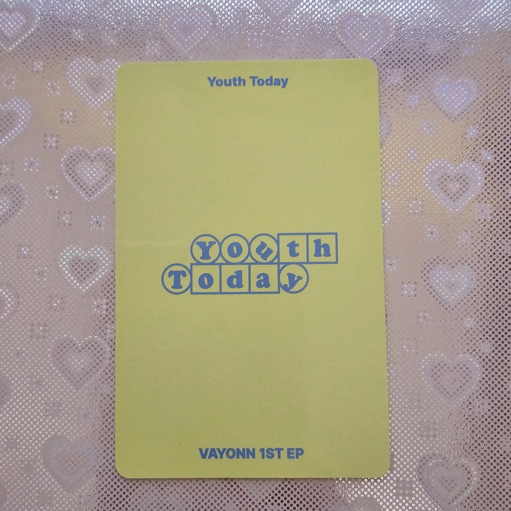 VAYONN Teru VAYONN - Teru - Youth Today Album album photocard youth version listing photo 2