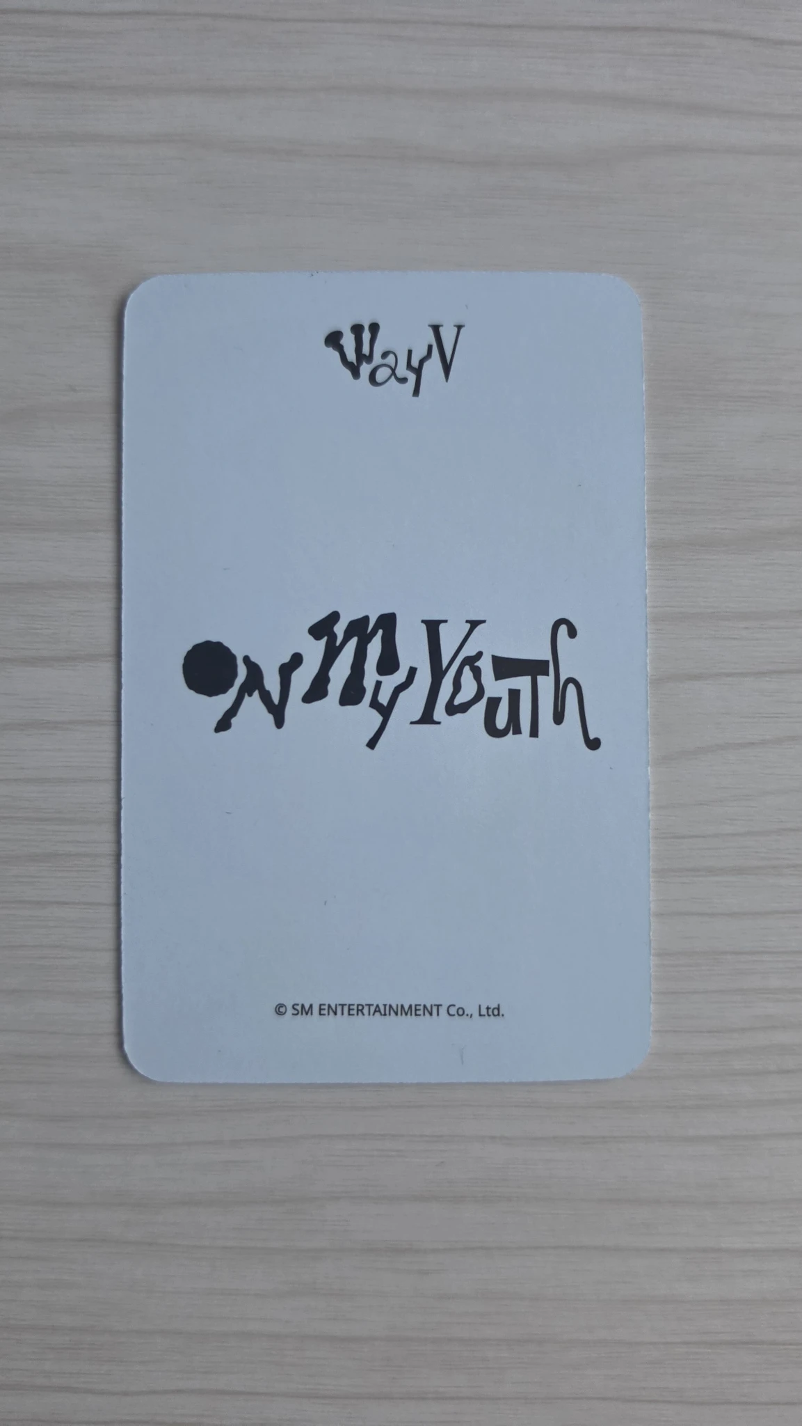 WayV Yangyang WayV - Yangyang - On My Youth Album apple music pob (pre-order benefit) listing photo 2