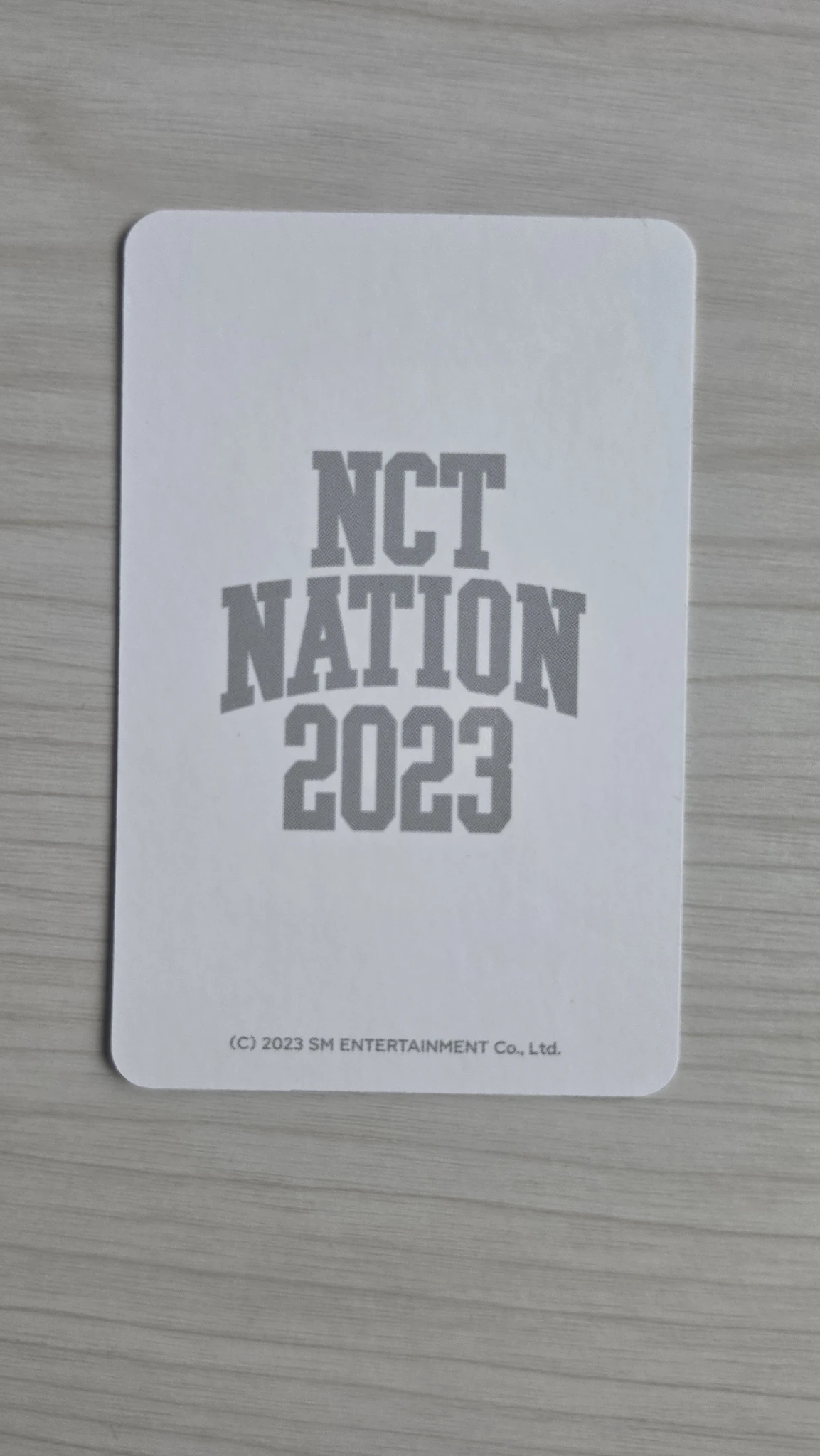 NCT Xiaojun NCT - Xiaojun - NCT NATION: To The World Event merch photocard trading card green version selfie listing photo 2