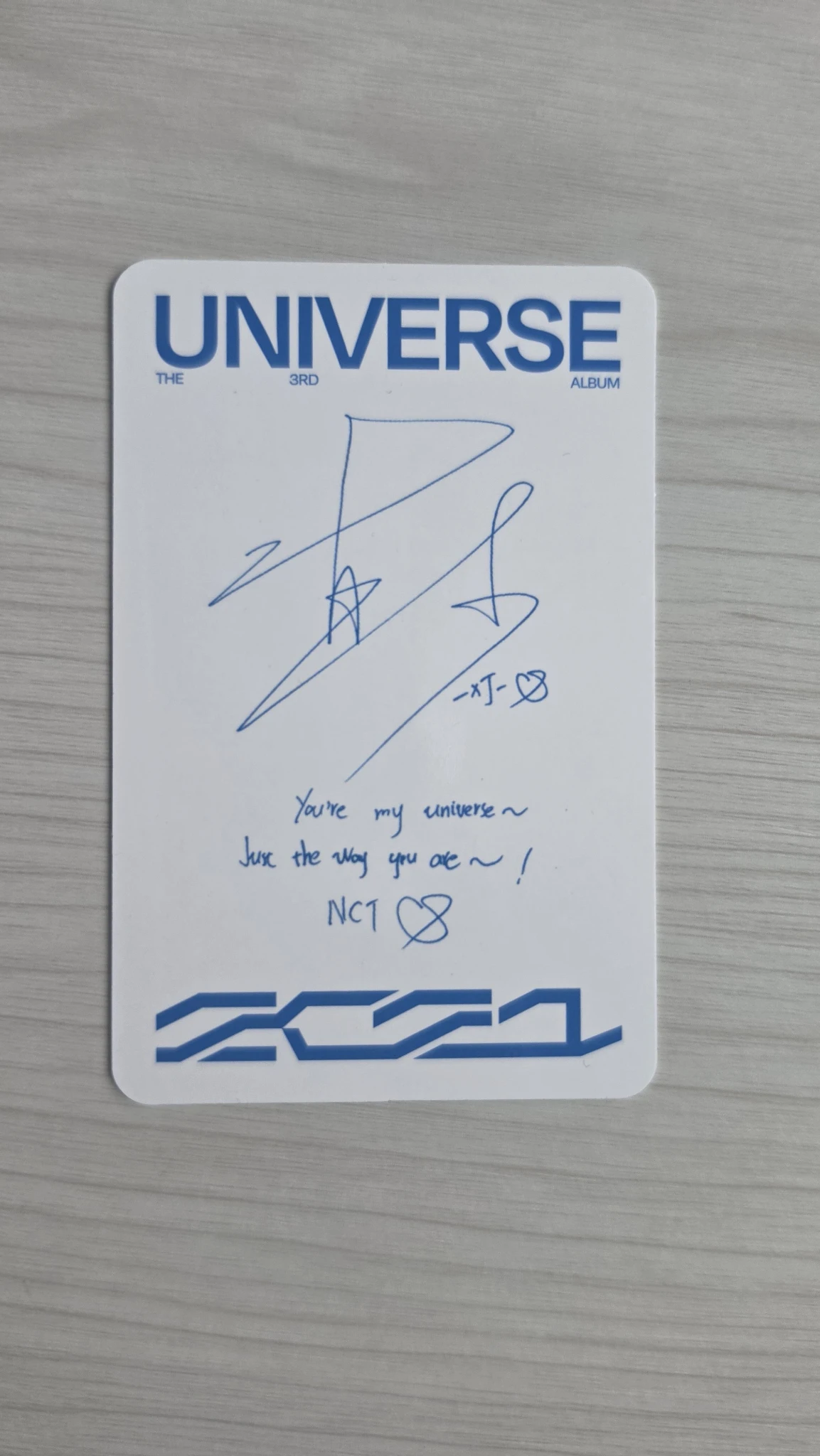 NCT Xiaojun NCT - Xiaojun - Universe Album jewel case version album photocard listing photo 2