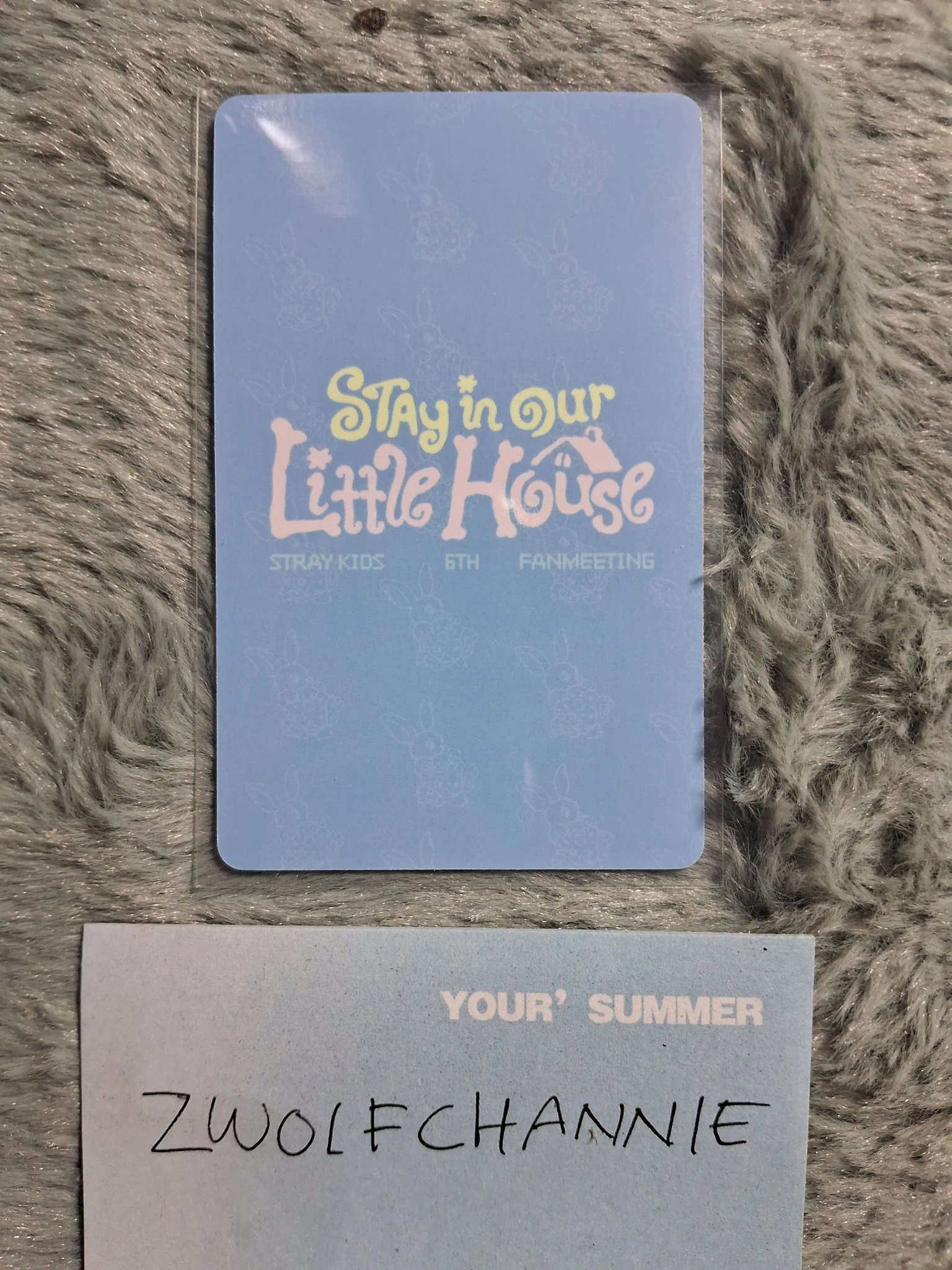 Stray Kids Bang Chan Stray Kids - Bang Chan - 6th Fanmeeting - STAY in Our Little House Event online pob (pre-order benefit) listing photo 2
