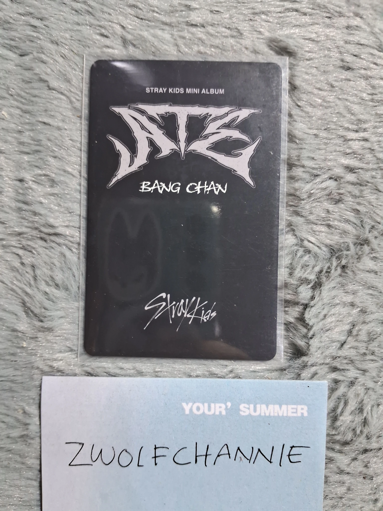 Stray Kids Bang Chan Stray Kids - Bang Chan - ATE Album album photocard nemo version A version listing photo 2