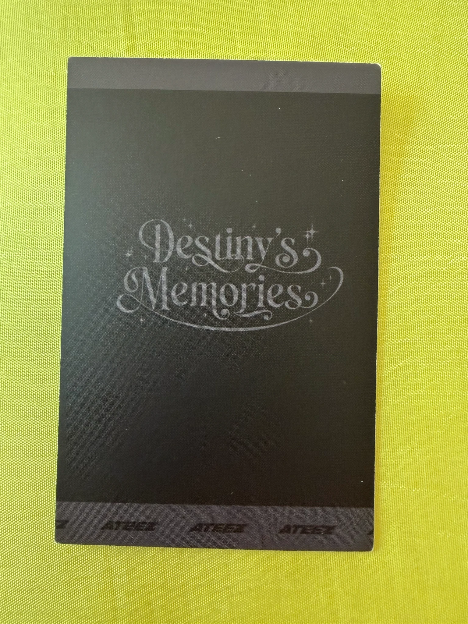 ATEEZ Wooyoung ATEEZ - Wooyoung - Destiny's Memories Exhibition Other set a polaroid listing photo 2