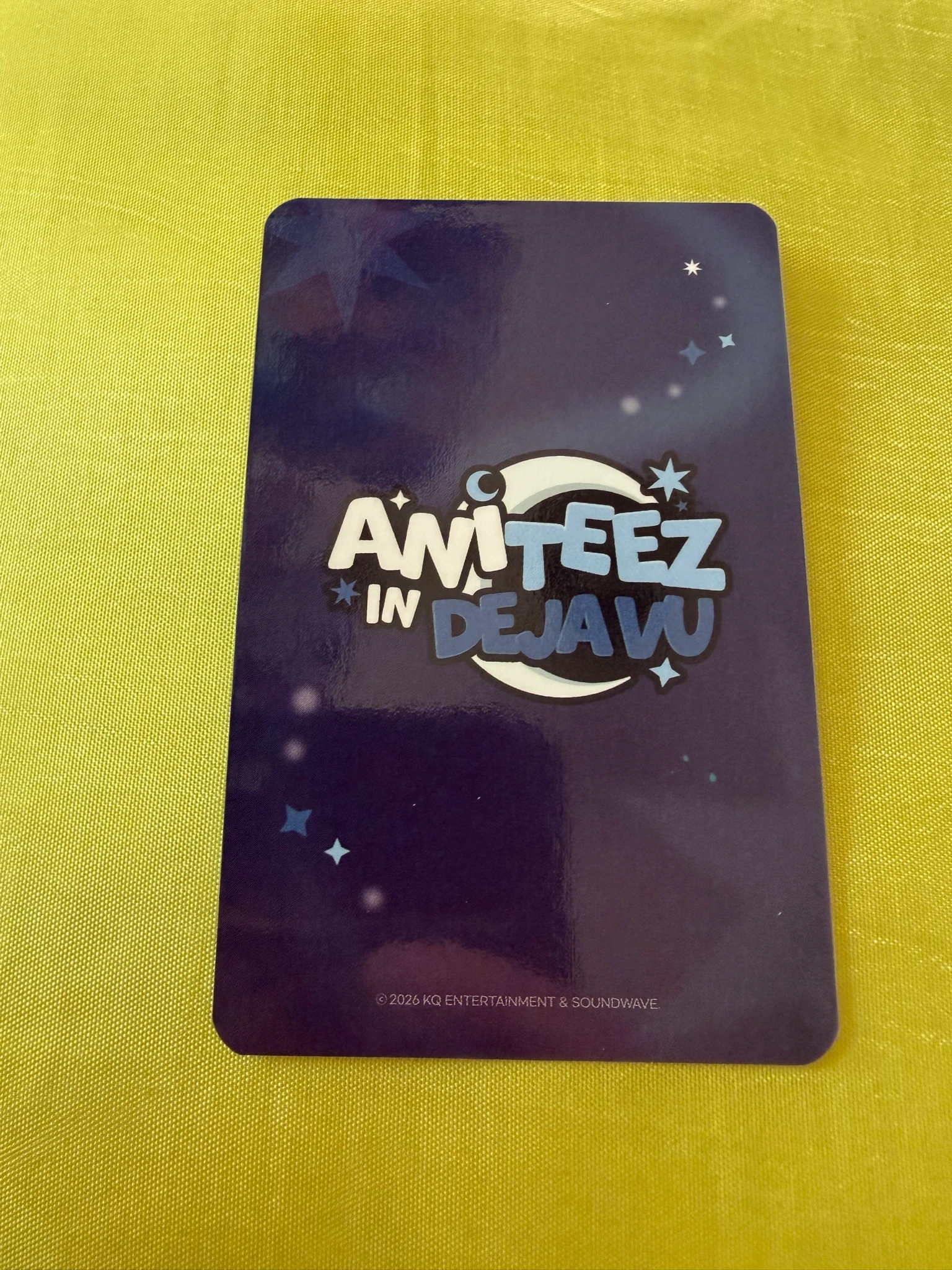 ATEEZ Wooyoung ATEEZ - Wooyoung - ANITEEZ IN DEJA VU Other trading card merch photocard random pack listing photo 2