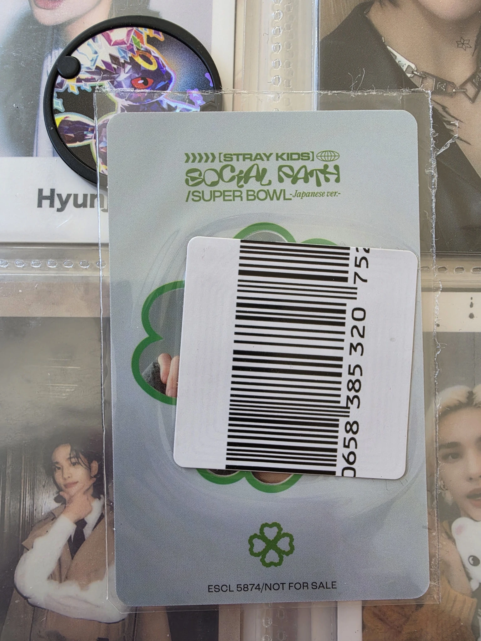 Stray Kids Hyunjin Stray Kids - Hyunjin - Social Path Album album photocard regular version listing photo 2