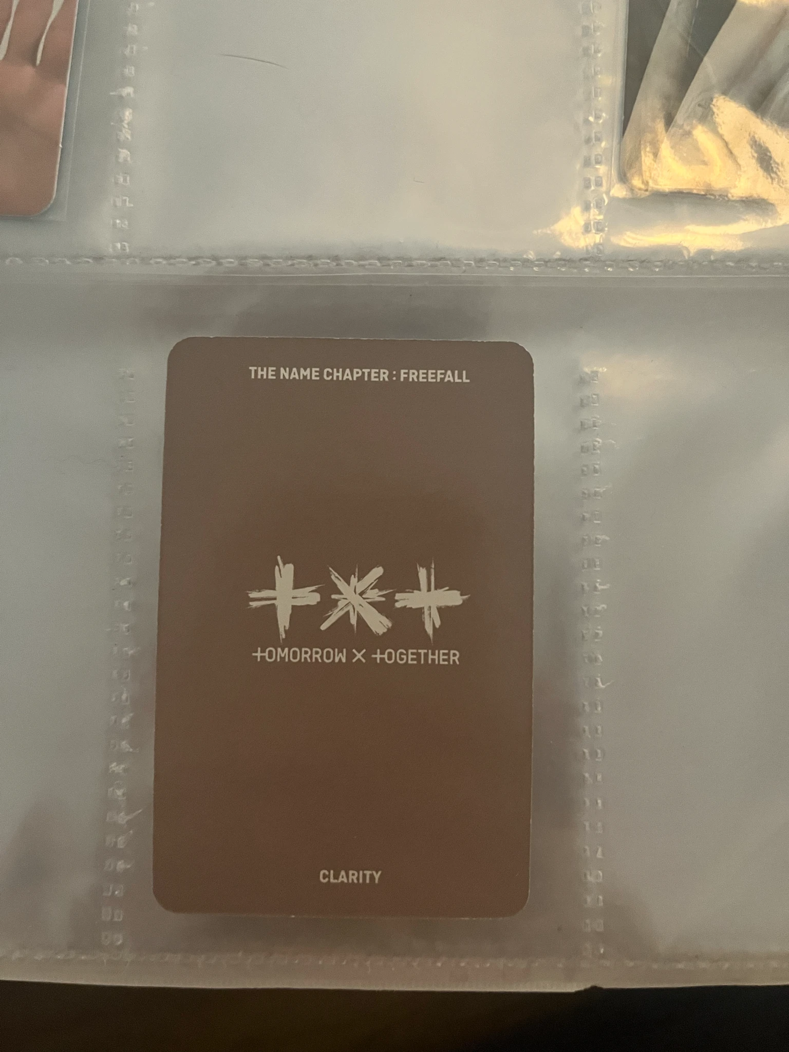 TOMORROW X TOGETHER Yeonjun TOMORROW X TOGETHER - Yeonjun - The Name Chapter: Freefall Album clarity version album photocard listing photo 2