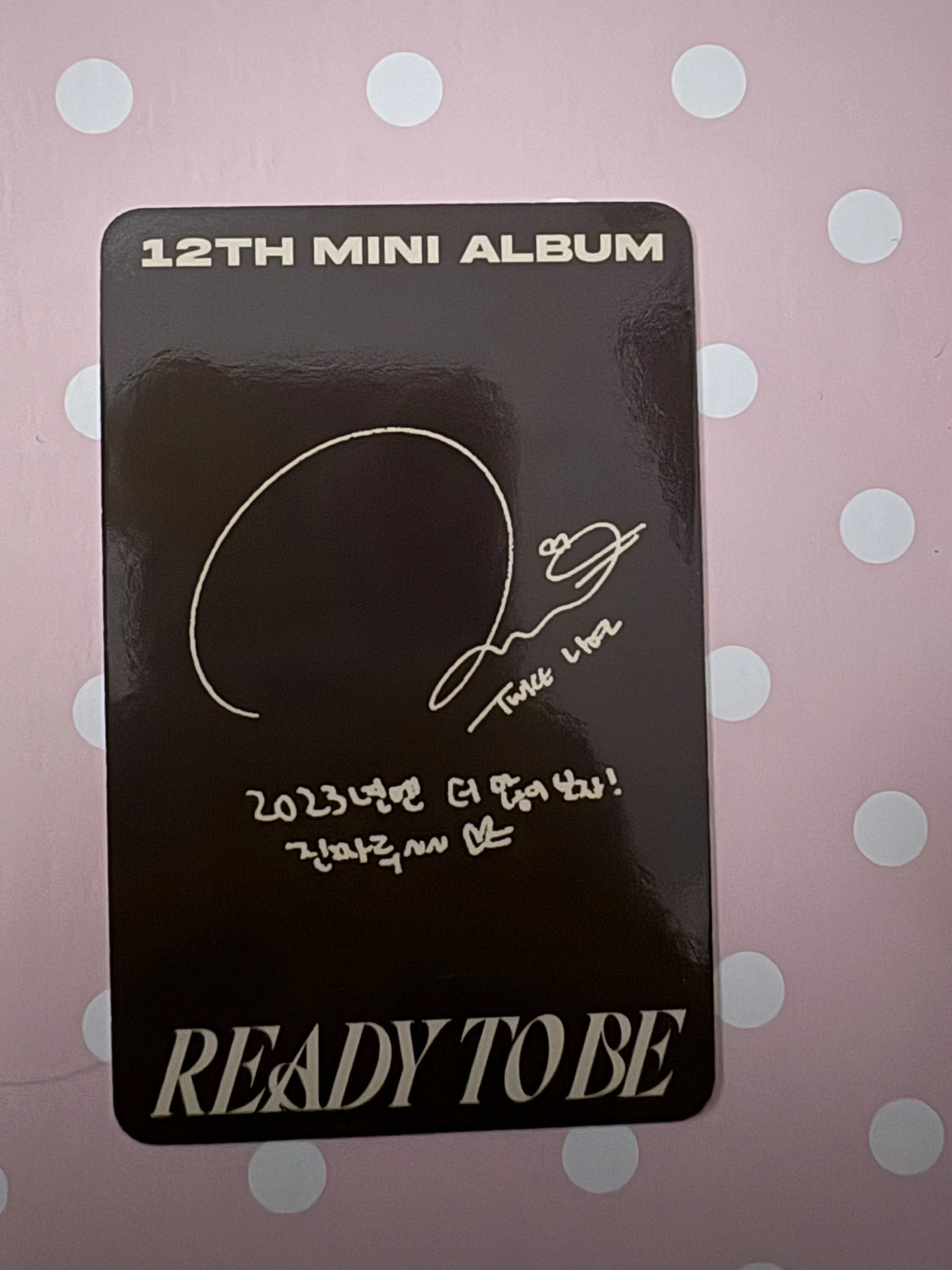 TWICE Nayeon TWICE-Nayeon-Album-READY TO BE listing photo 2