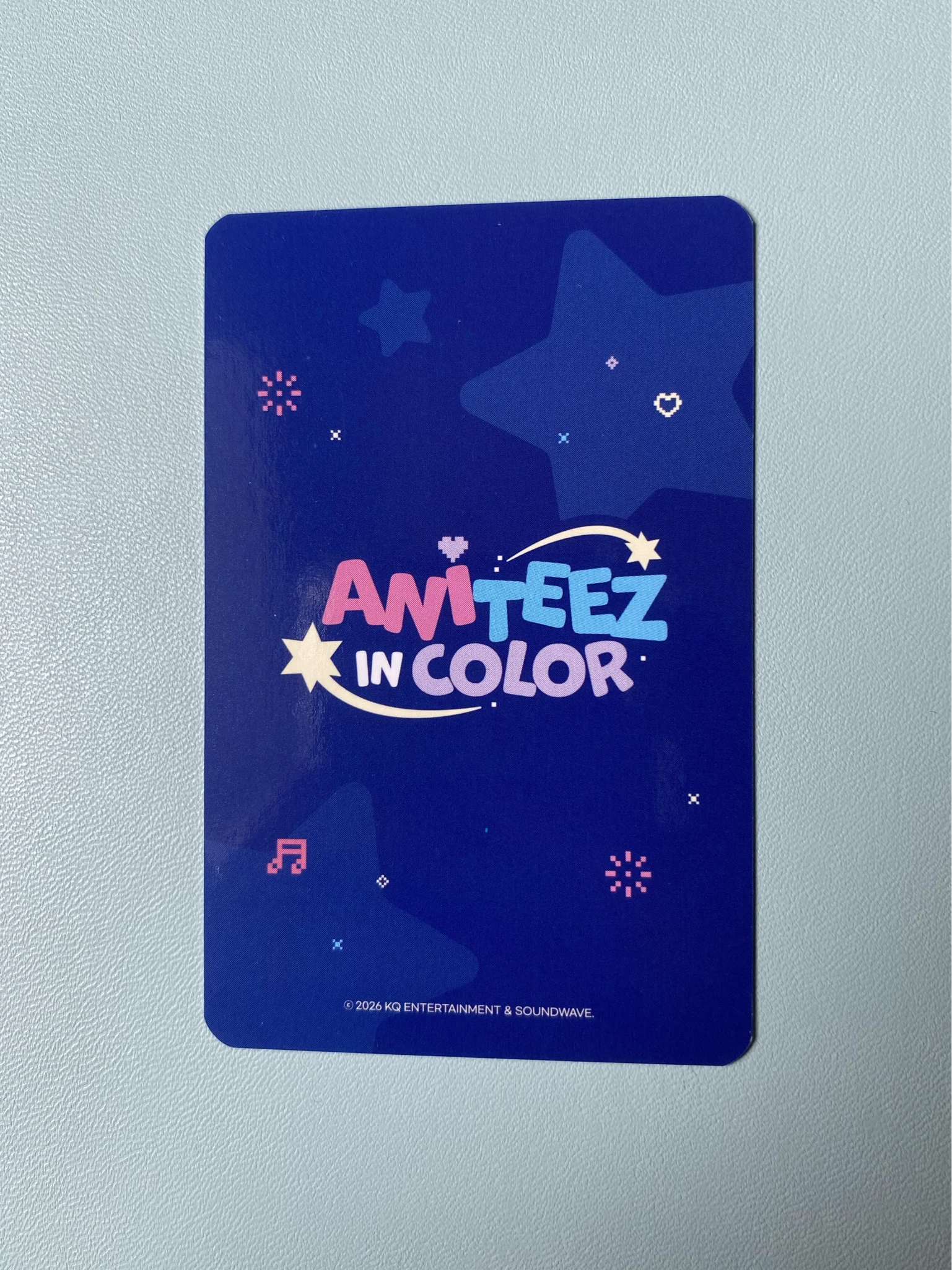 ATEEZ Wooyoung ATEEZ - Wooyoung - ANITEEZ IN COLOR Other trading card listing photo 2