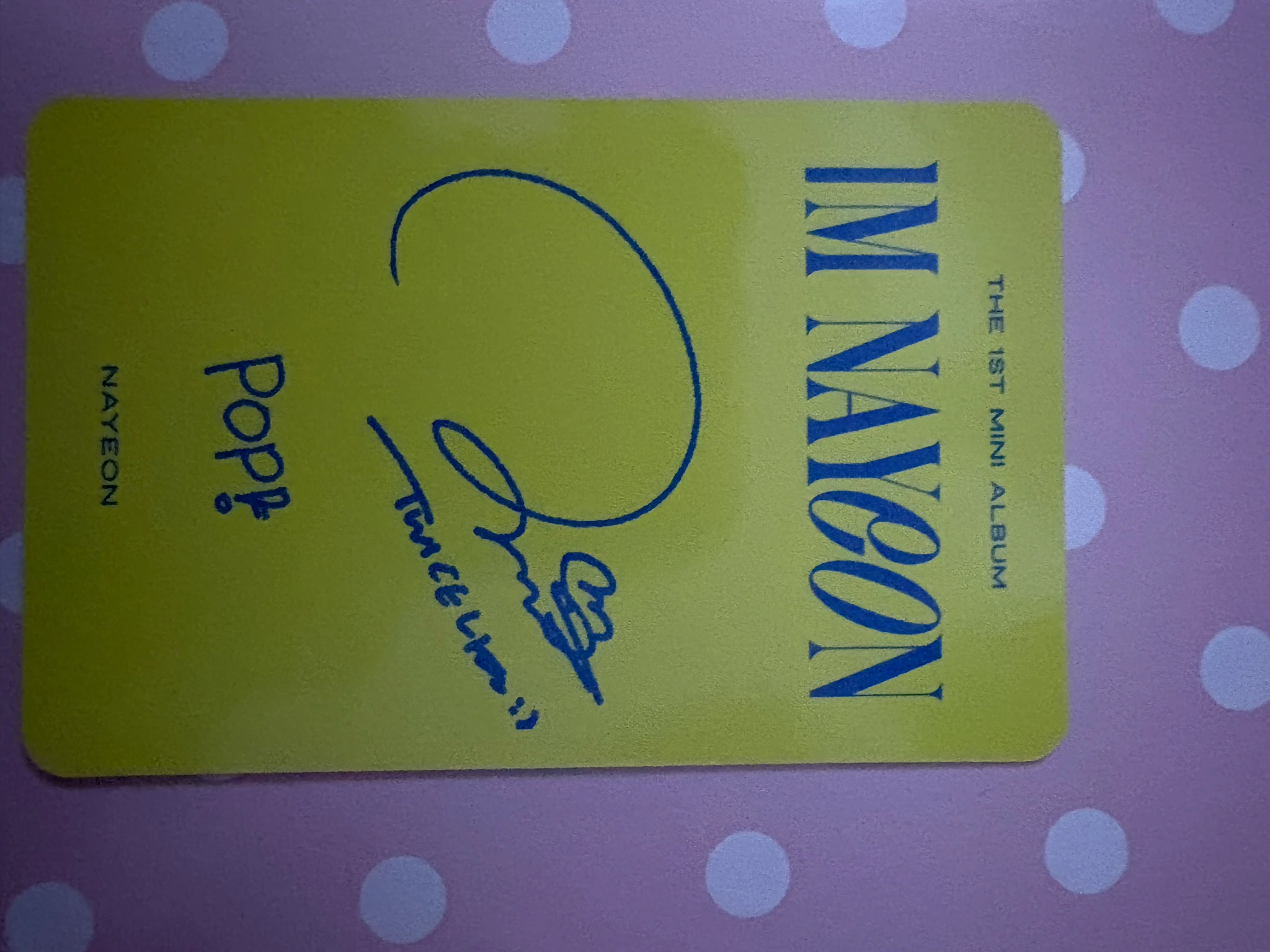 TWICE Nayeon TWICE-Nayeon-Album-nayeon im nayeon (solo) listing photo 2