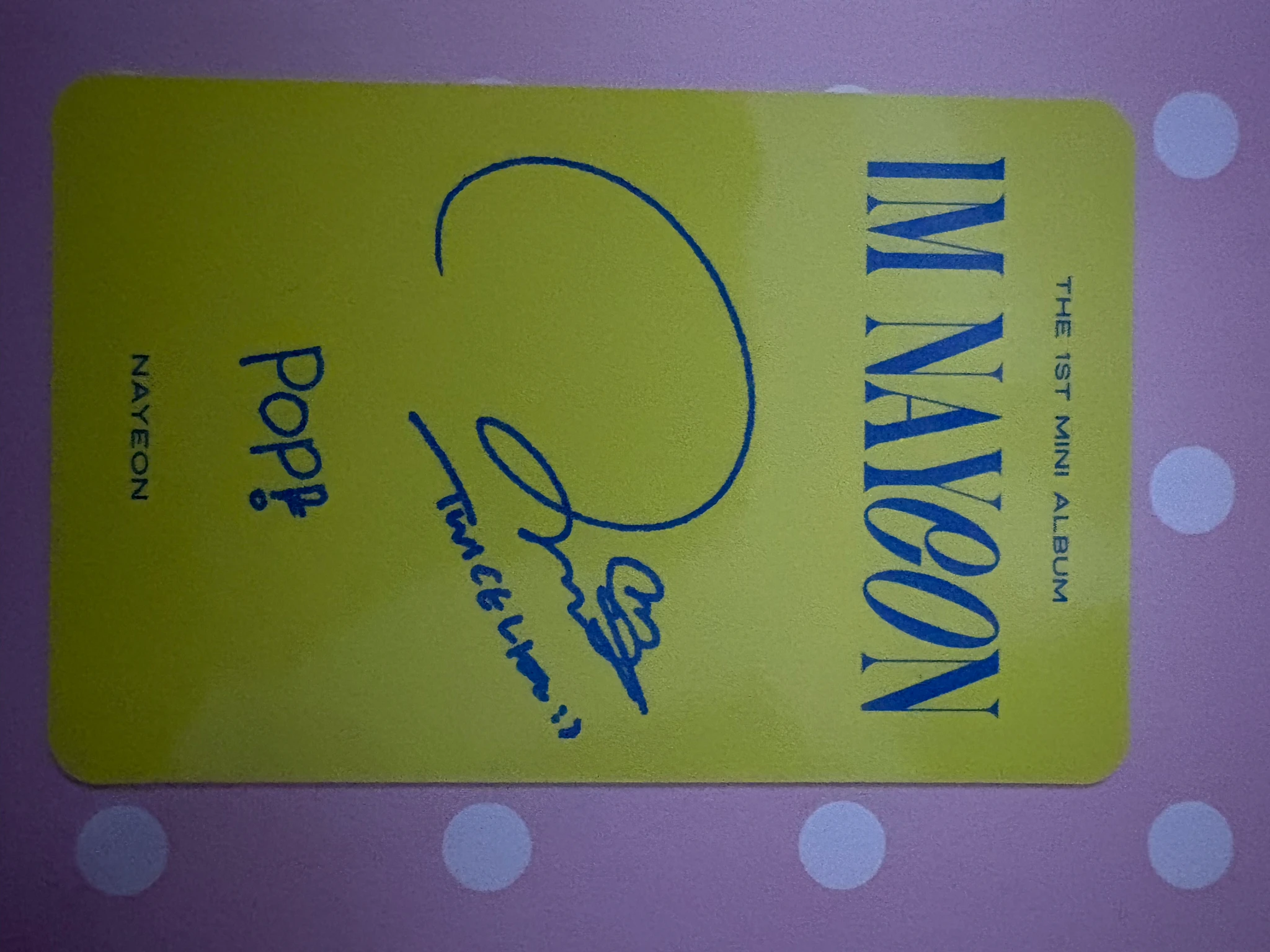 TWICE Nayeon TWICE-Nayeon-Album-nayeon im nayeon (solo) listing photo 2