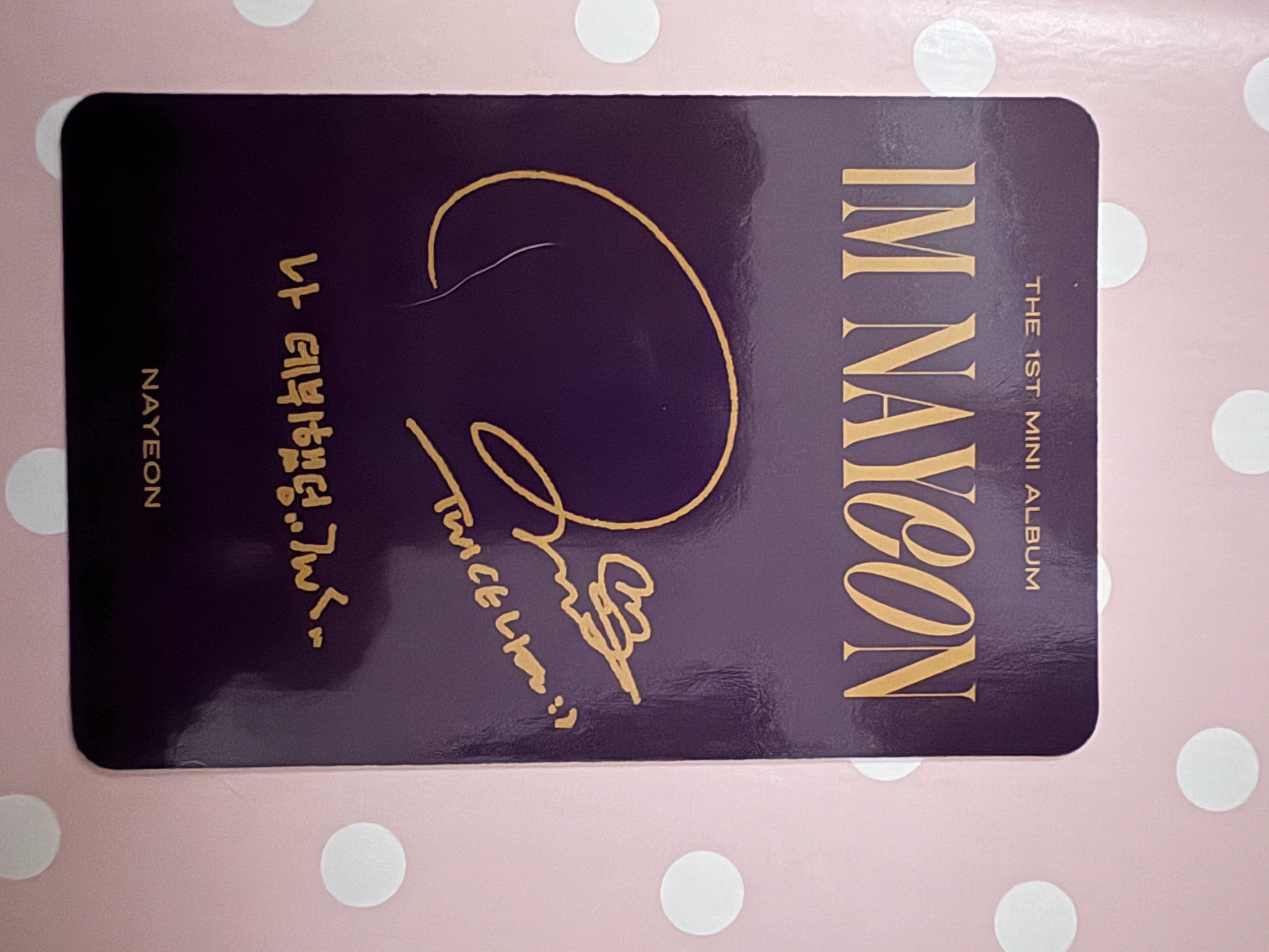 TWICE Nayeon TWICE-Nayeon-Album-nayeon im nayeon (solo) listing photo 2