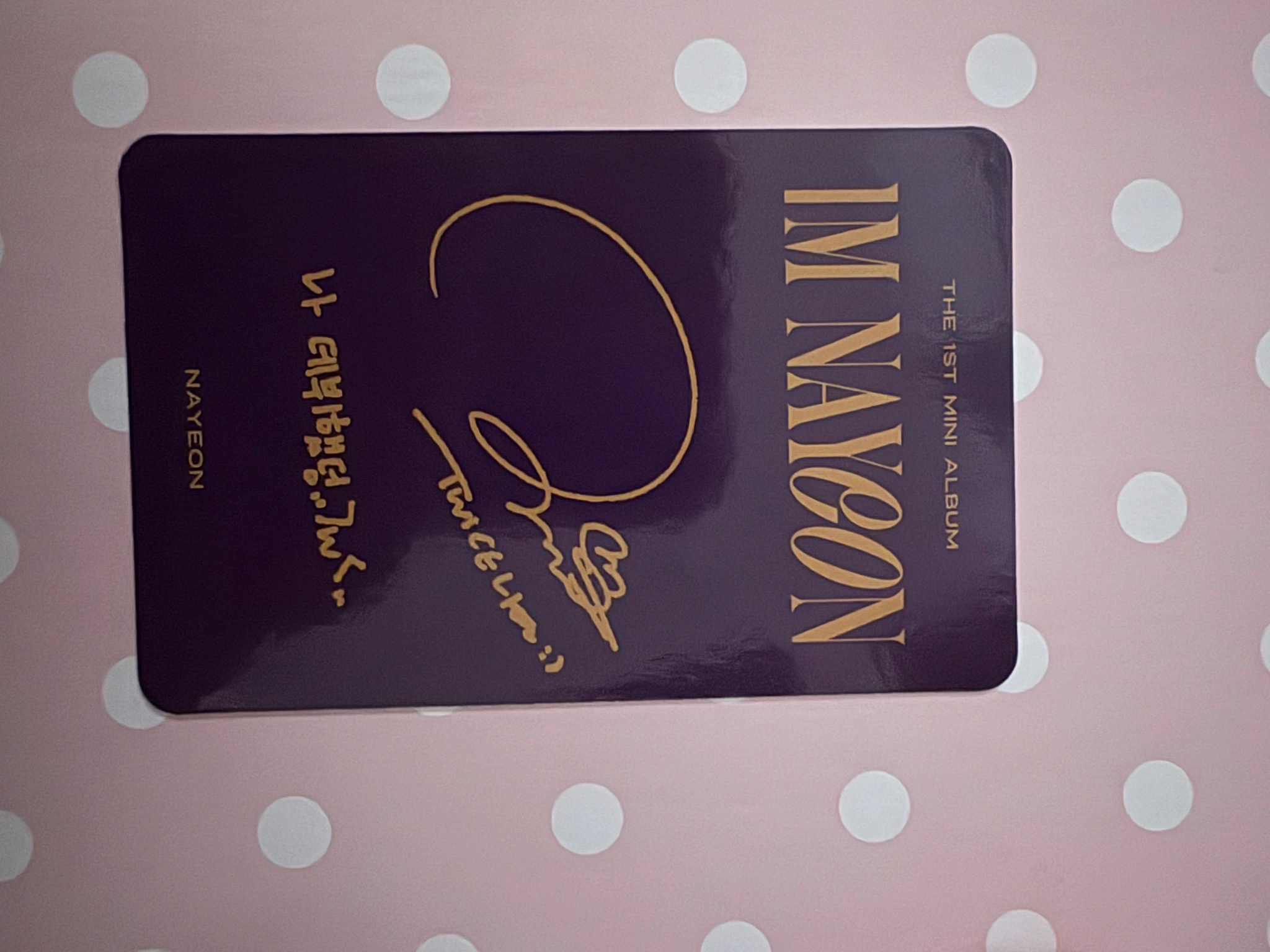 TWICE Nayeon TWICE-Nayeon-Album-nayeon im nayeon (solo) listing photo 2