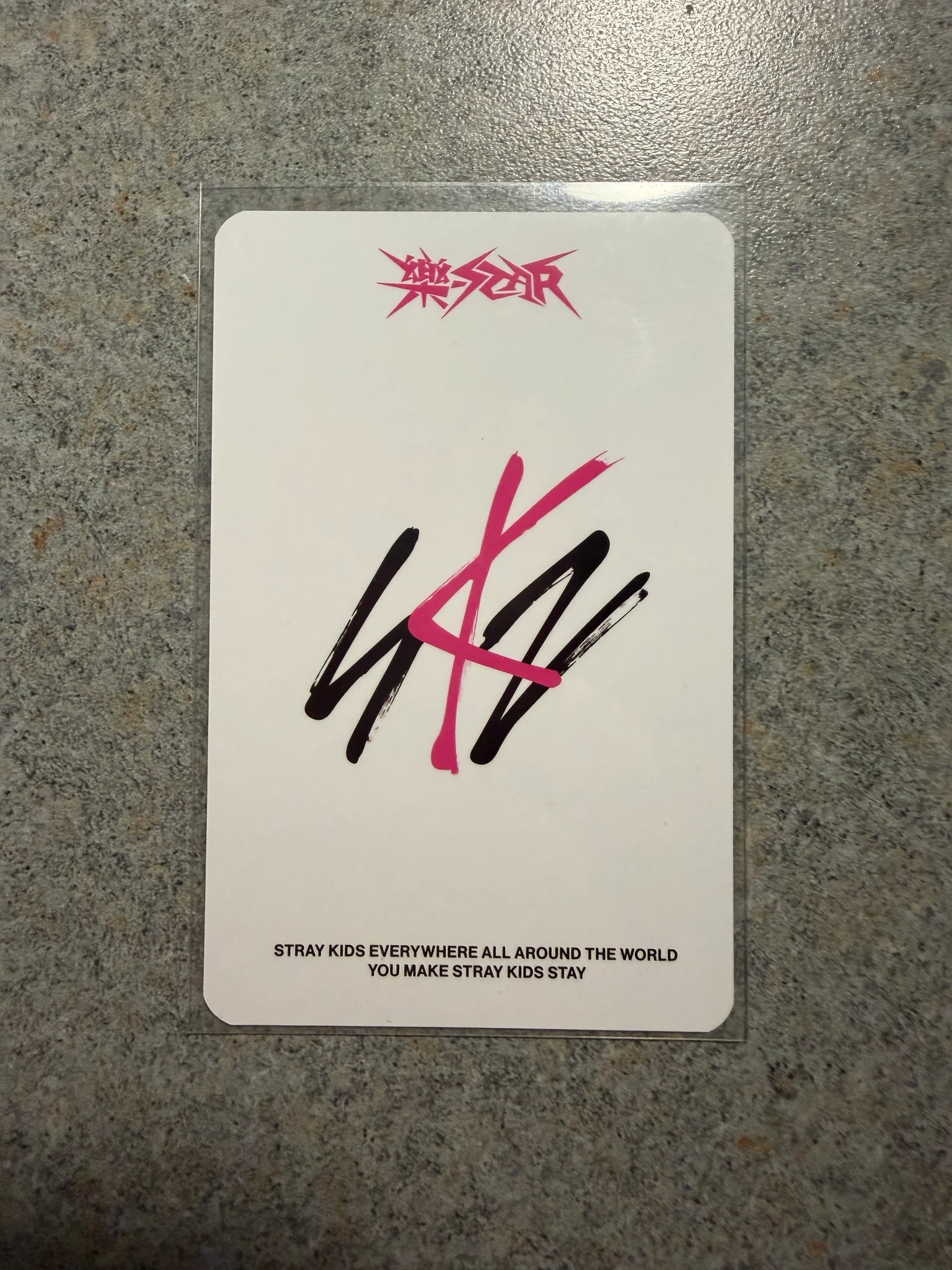 Stray Kids Hyunjin Stray Kids - Hyunjin - Rock-Star Album pre-order benefit (pob) soundwave listing photo 2