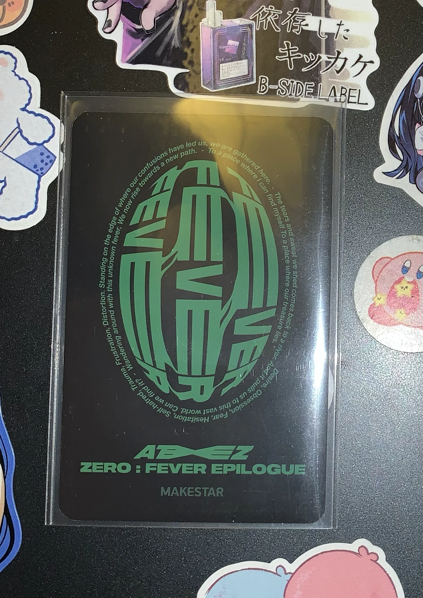 ATEEZ Mingi ATEEZ - Mingi - ZERO : FEVER EPILOGUE Album winner benefit makestar listing photo 2