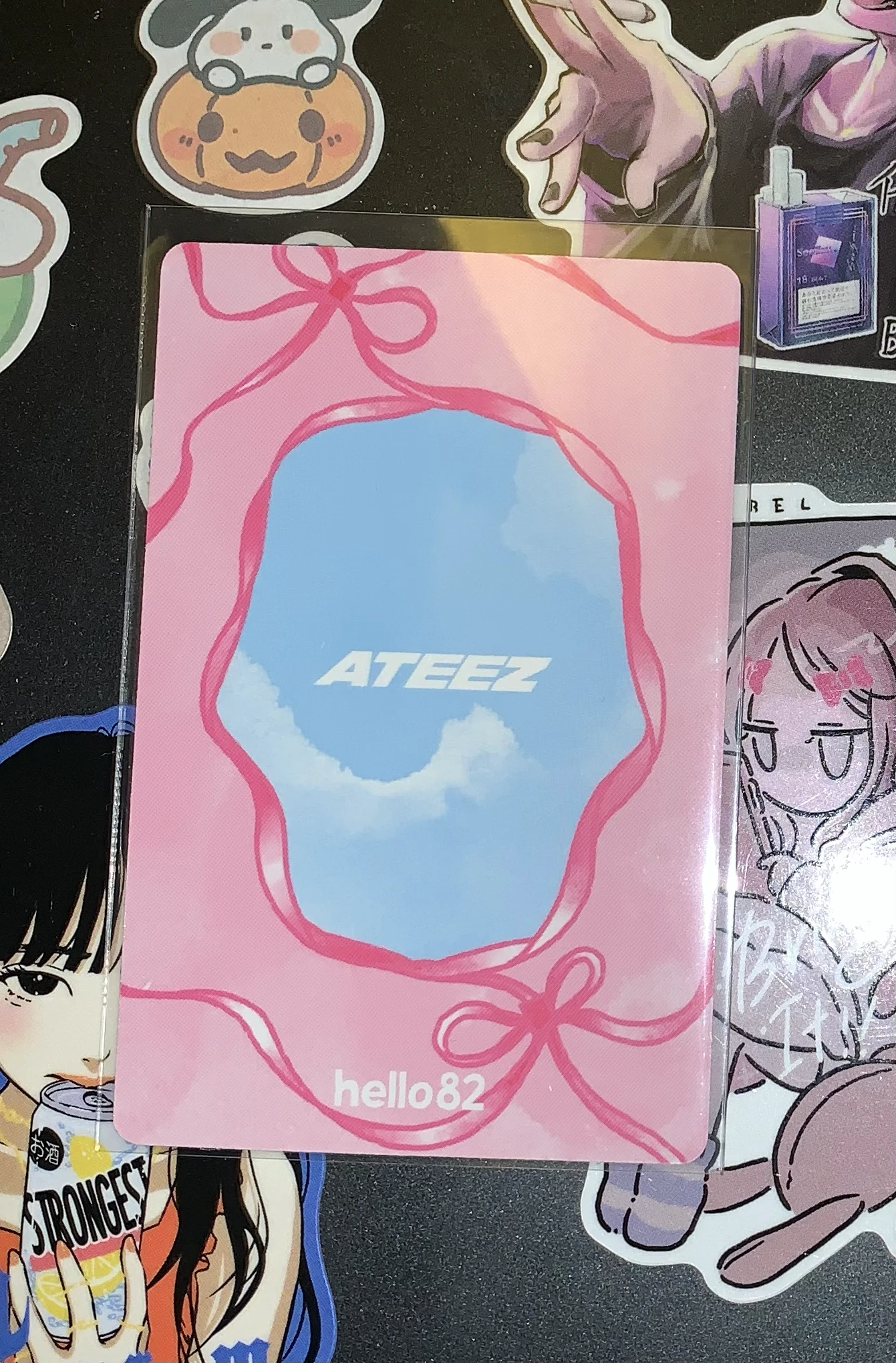 ATEEZ Mingi ATEEZ - Mingi - Golden Hour : Part.1 Album hello82 pre-order benefit (pob) listing photo 2
