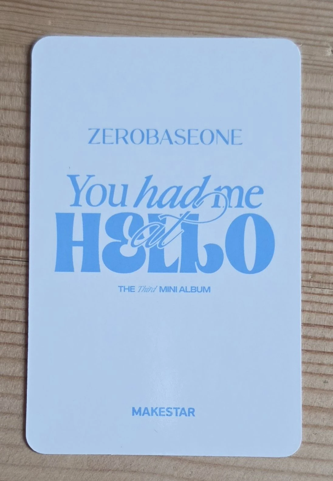 ZEROBASEONE Gyuvin ZEROBASEONE - Gyuvin - You Had Me at Hello Album makestar video call (fancall) round 1 zerose version listing photo 2