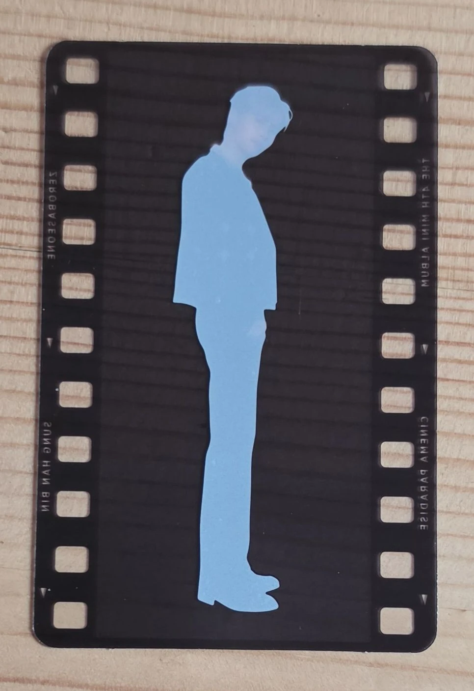 ZEROBASEONE Hanbin ZEROBASEONE - Hanbin - Cinema Paradise Album album photocard nemo version transparent/translucent film version listing photo 2