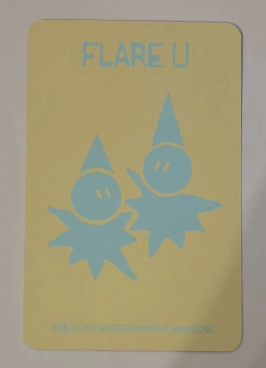 FLARE U FLARE U - YOUTH ERROR Album album photocard unit diary version listing photo 2