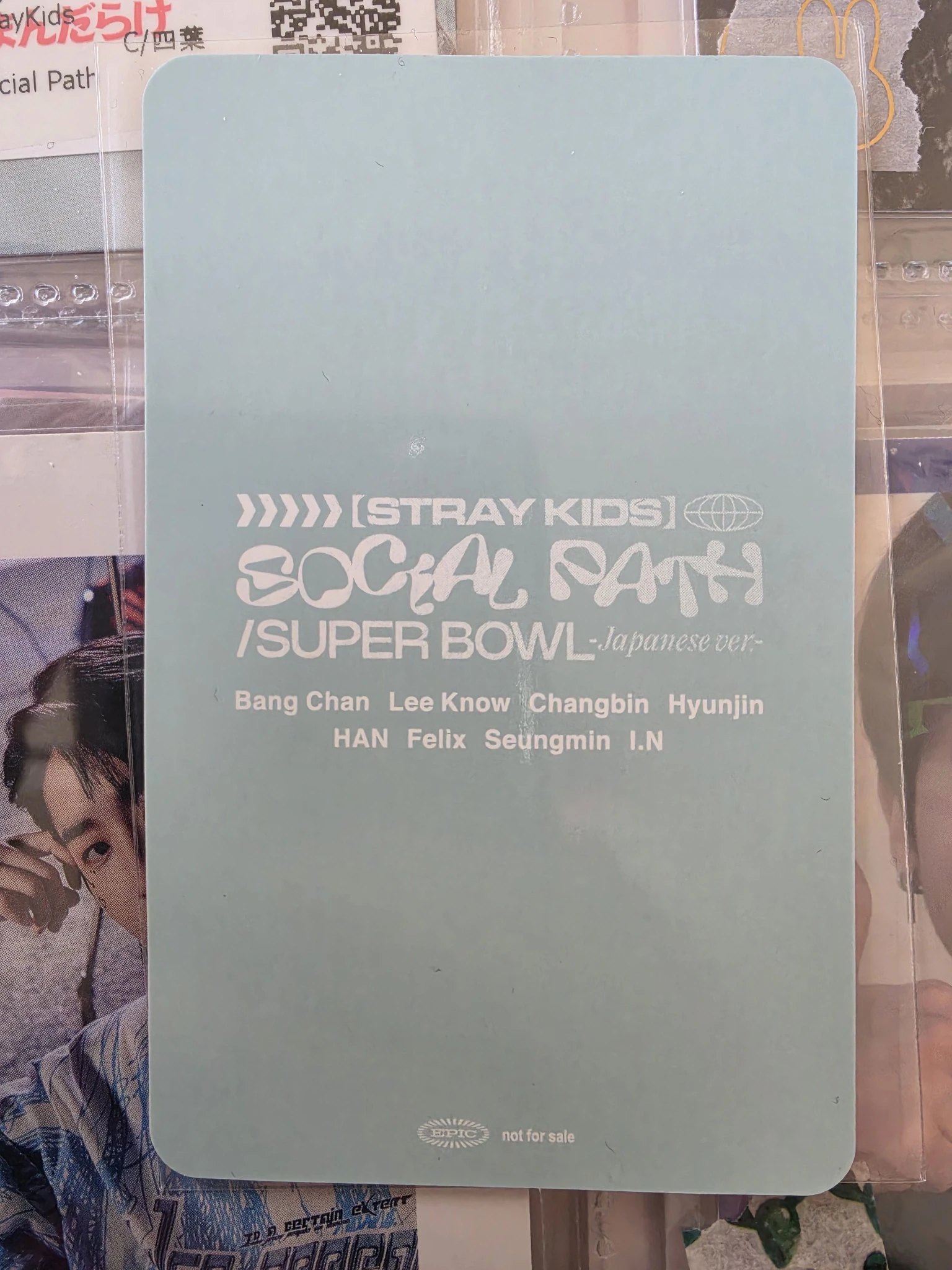 Stray Kids HAN Stray Kids - HAN - Social Path Album lucky draw (LD) offline support store listing photo 2