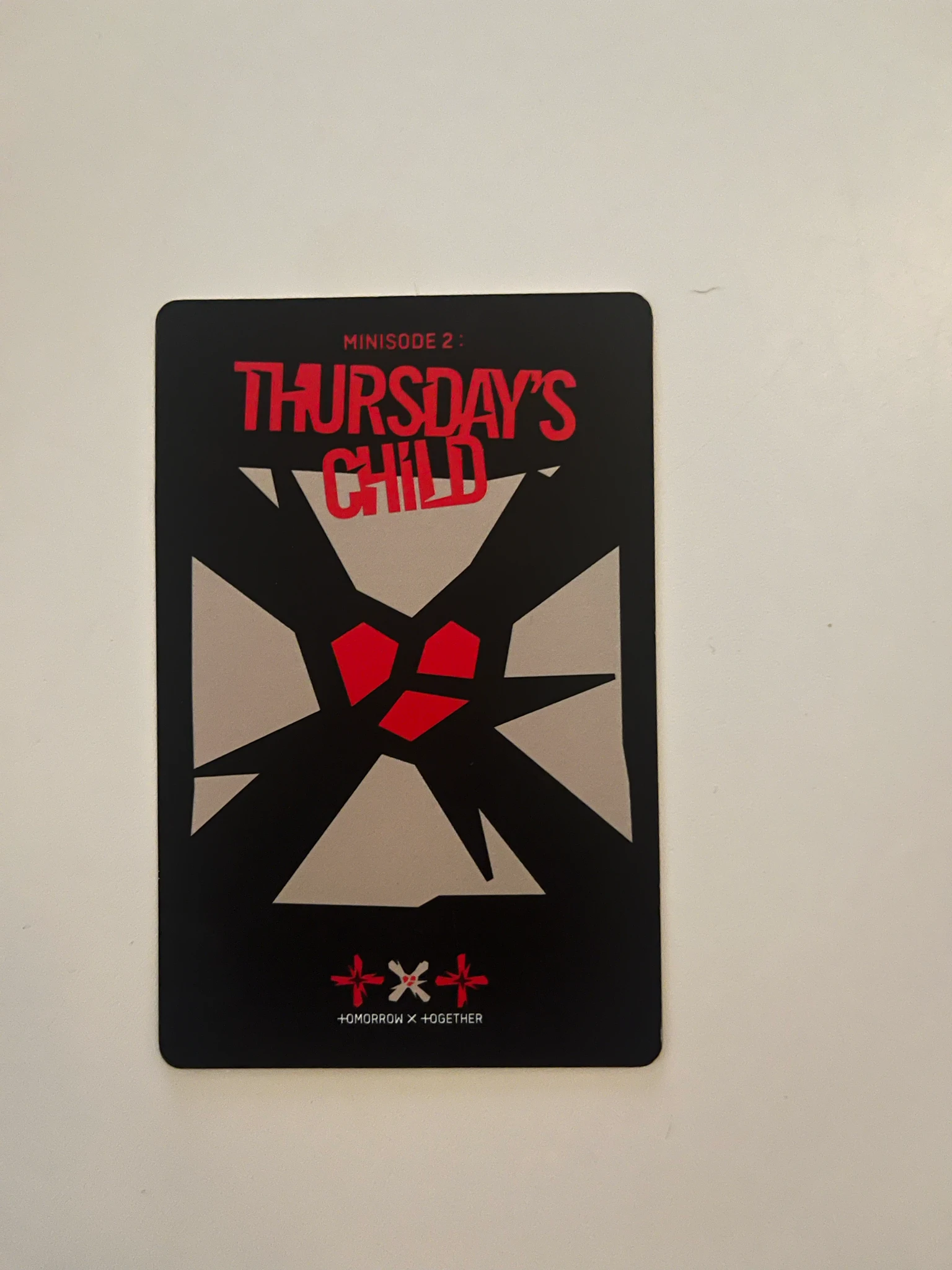 TOMORROW X TOGETHER Soobin TOMORROW X TOGETHER - Soobin - Minisode 2: Thursday's Child Album album inclusion mess version lenticular listing photo 2