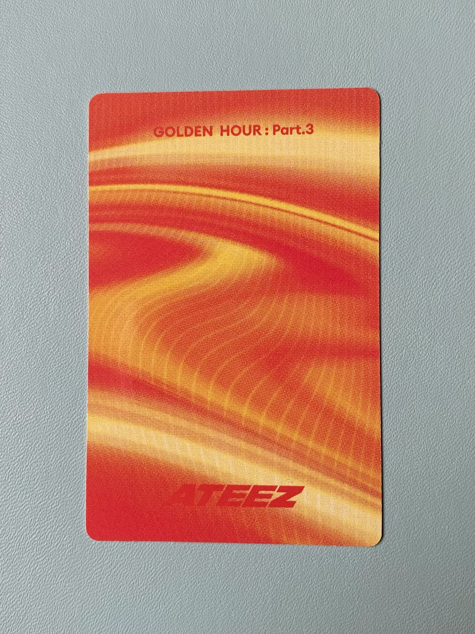 ATEEZ ATEEZ - Golden Hour : Part.3 Album album photocard poca album ATEEZ Ver. listing photo 2