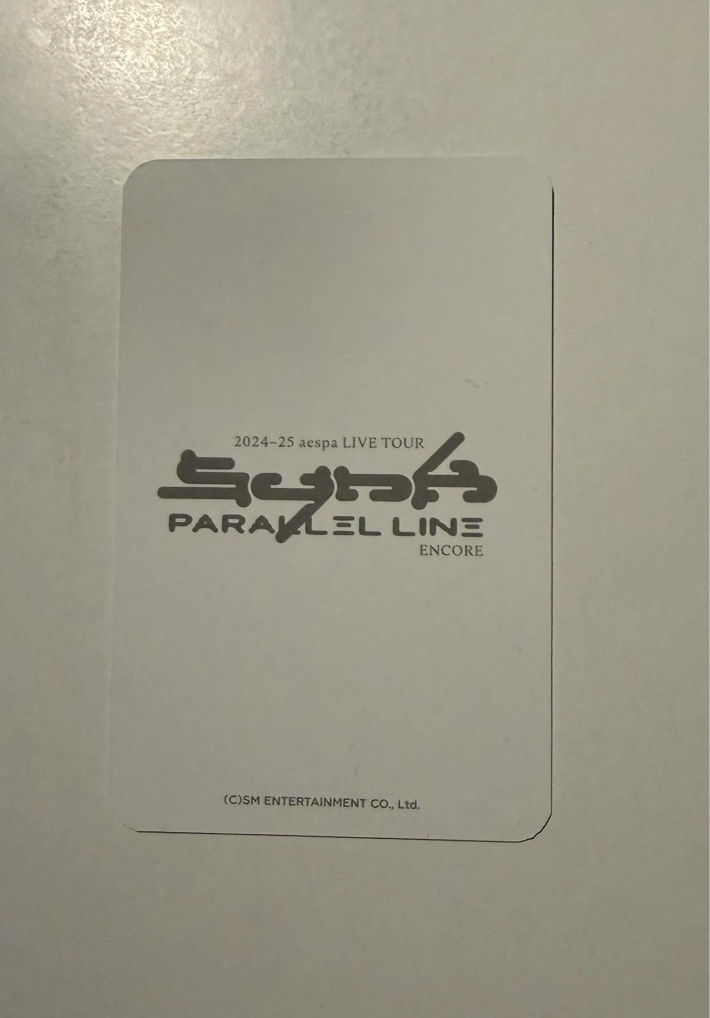aespa Giselle aespa - Giselle - SYNK : PARALLEL LINE Event encore pouch set benefit listing photo 2