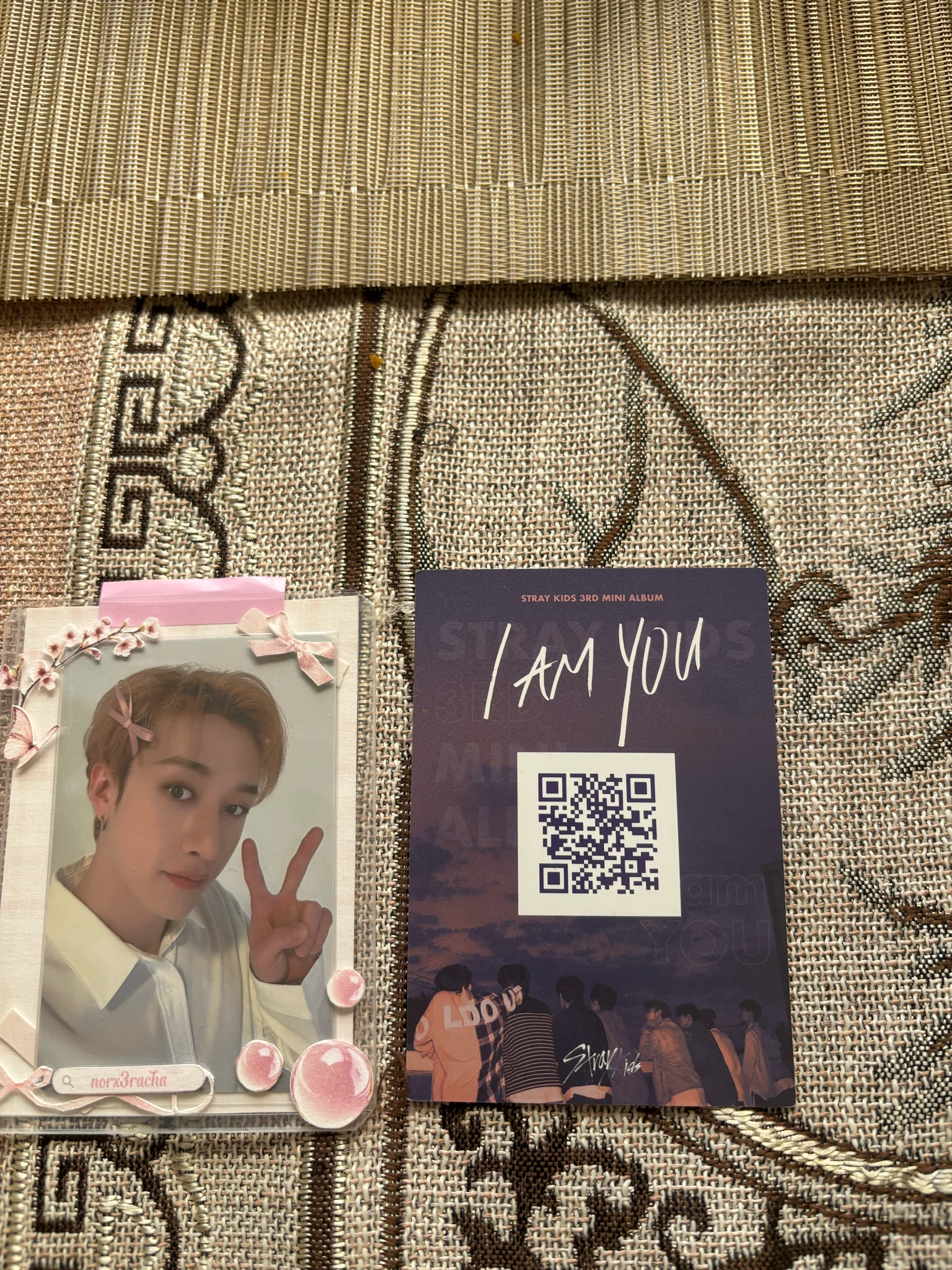 Stray Kids Lee Know Stray Kids - Lee Know - I am YOU Album polaroid non-standard size A version standard version qr card album inclusion listing photo 2