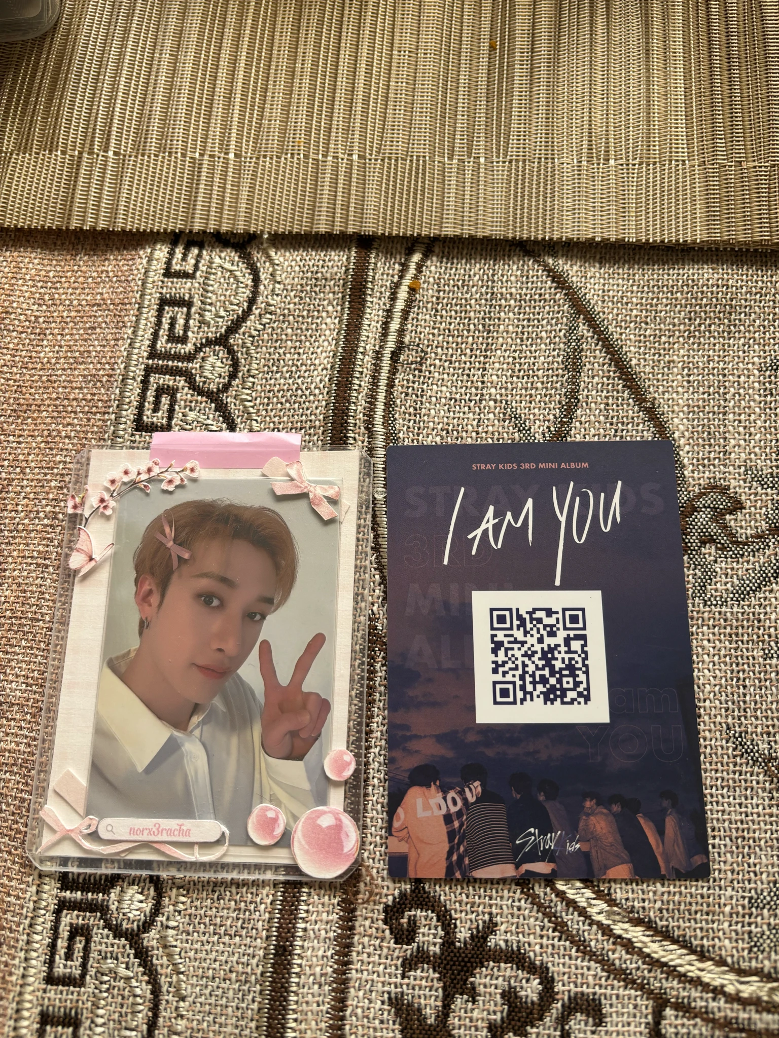 Stray Kids HAN Stray Kids - HAN - I am YOU Album polaroid non-standard size A version standard version qr card album inclusion listing photo 2