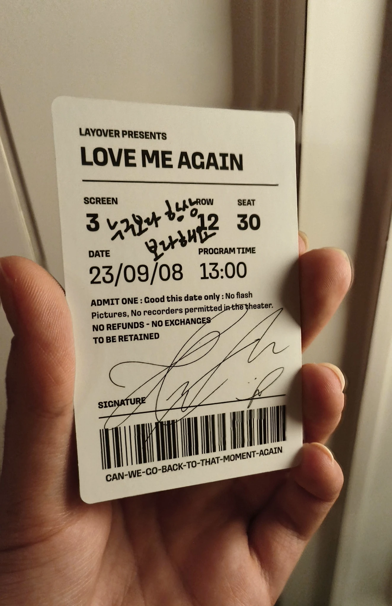 BTS V BTS - V - Layover Album album photocard ver. 3 listing photo 2