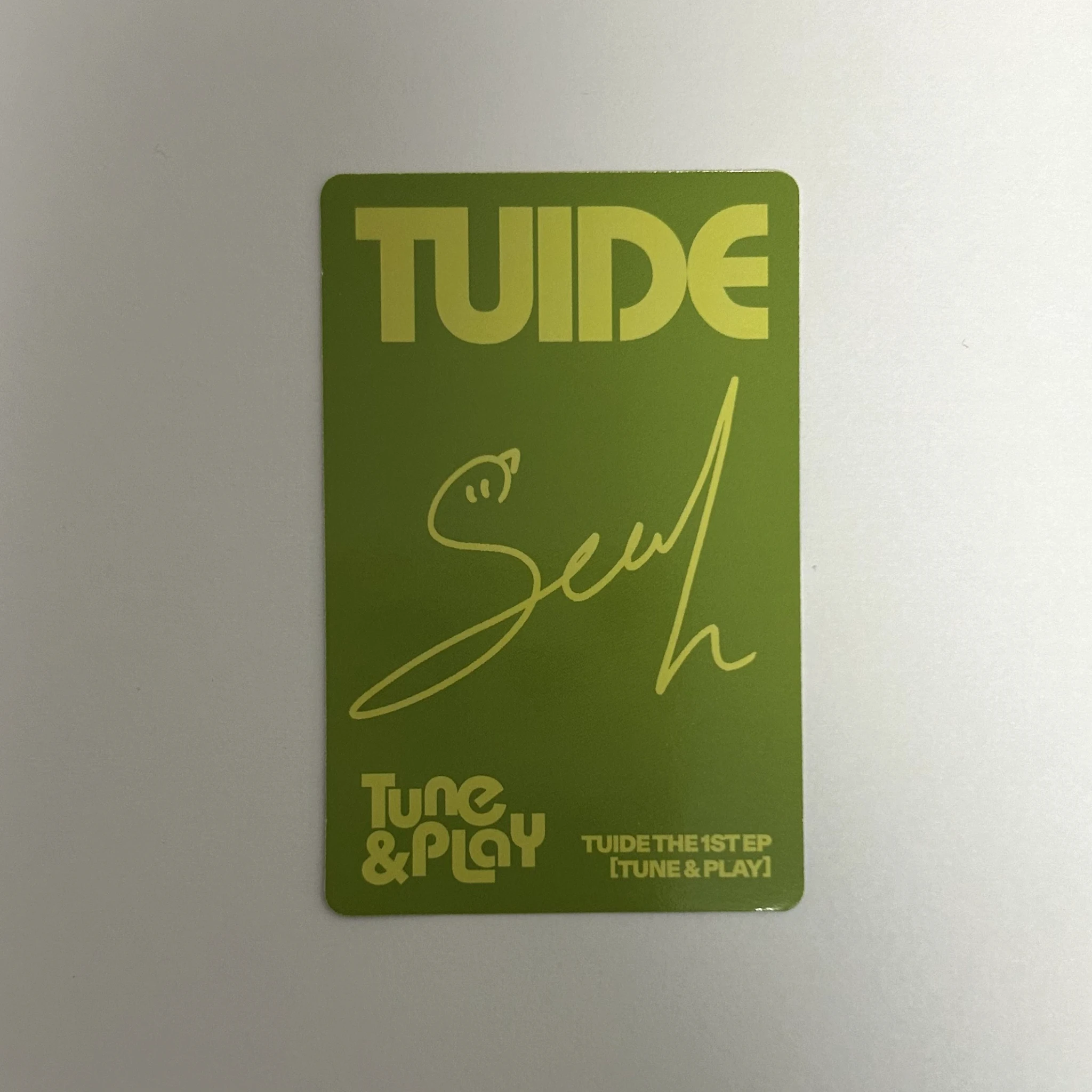 TUIDE Seah TUIDE - Seah - TUNE & PLAY Album album photocard we tune version listing photo 2