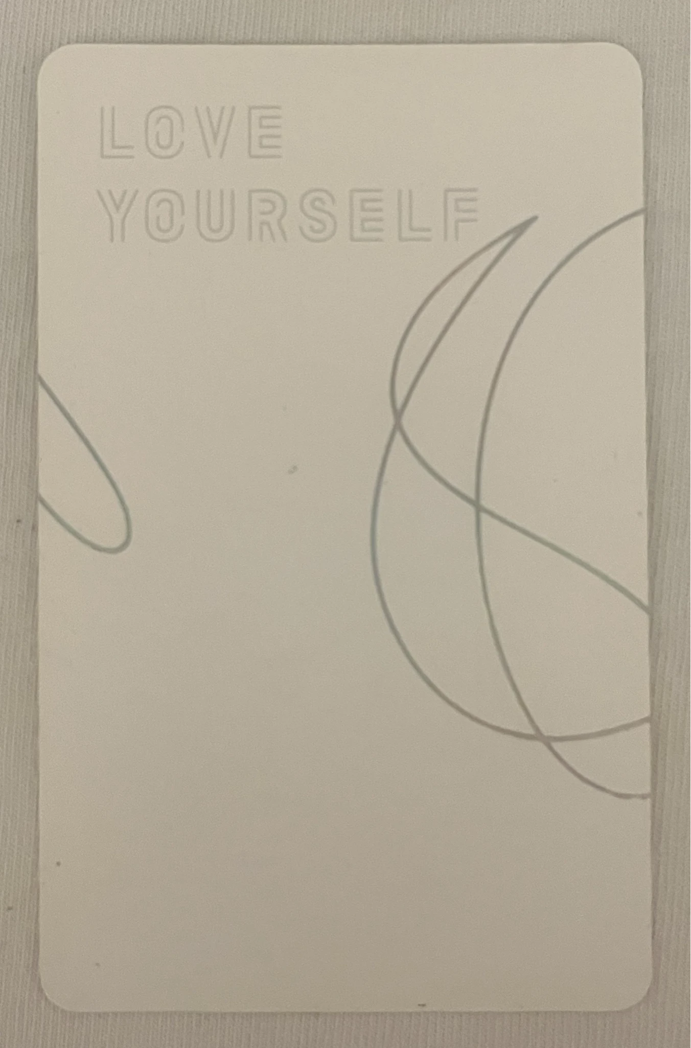 BTS Jungkook BTS - Jungkook - Love Yourself: Her Album taiwan press V ver. postcard listing photo 2