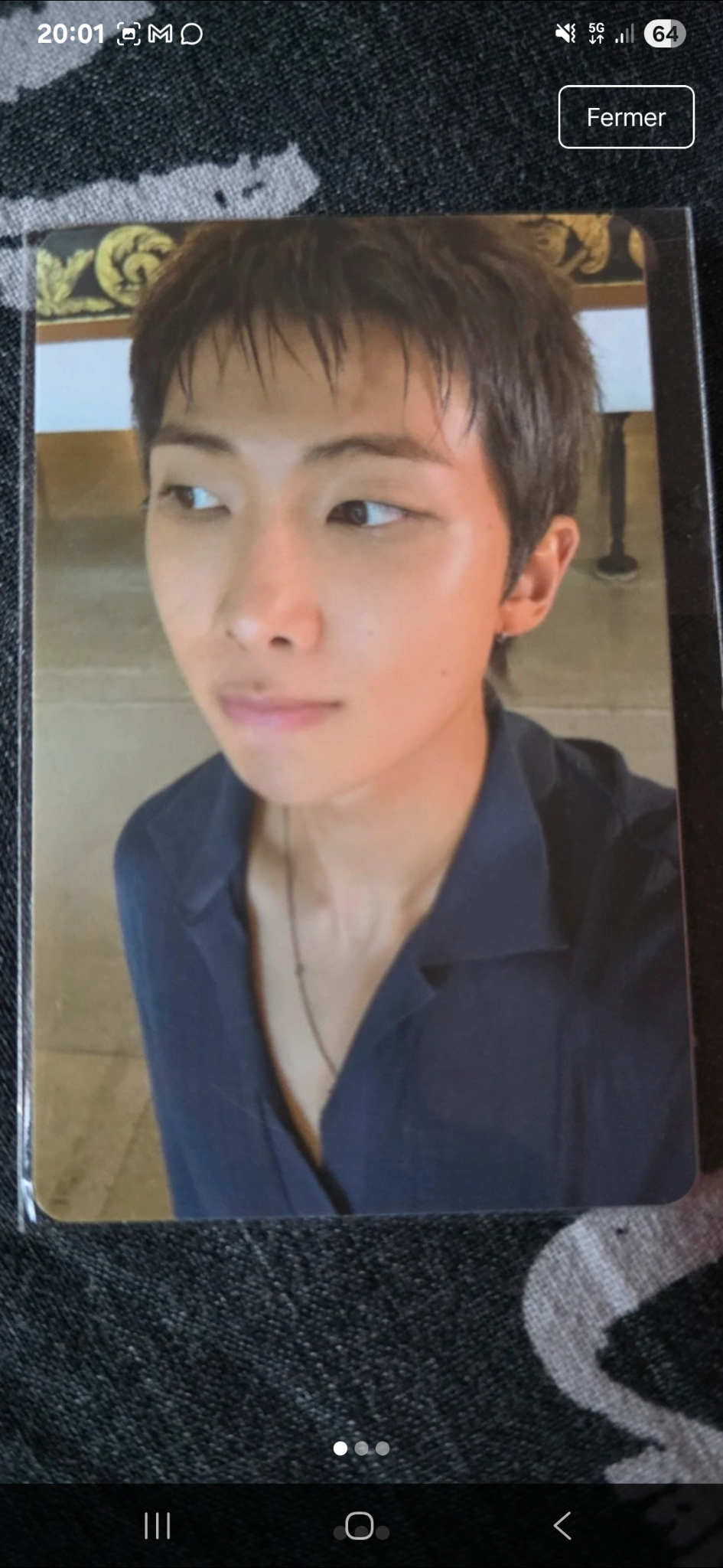 BTS RM BTS - RM - ARIRANG World Tour Event lucky draw weverse global shop (wvg) goyang album pick-up listing photo 2