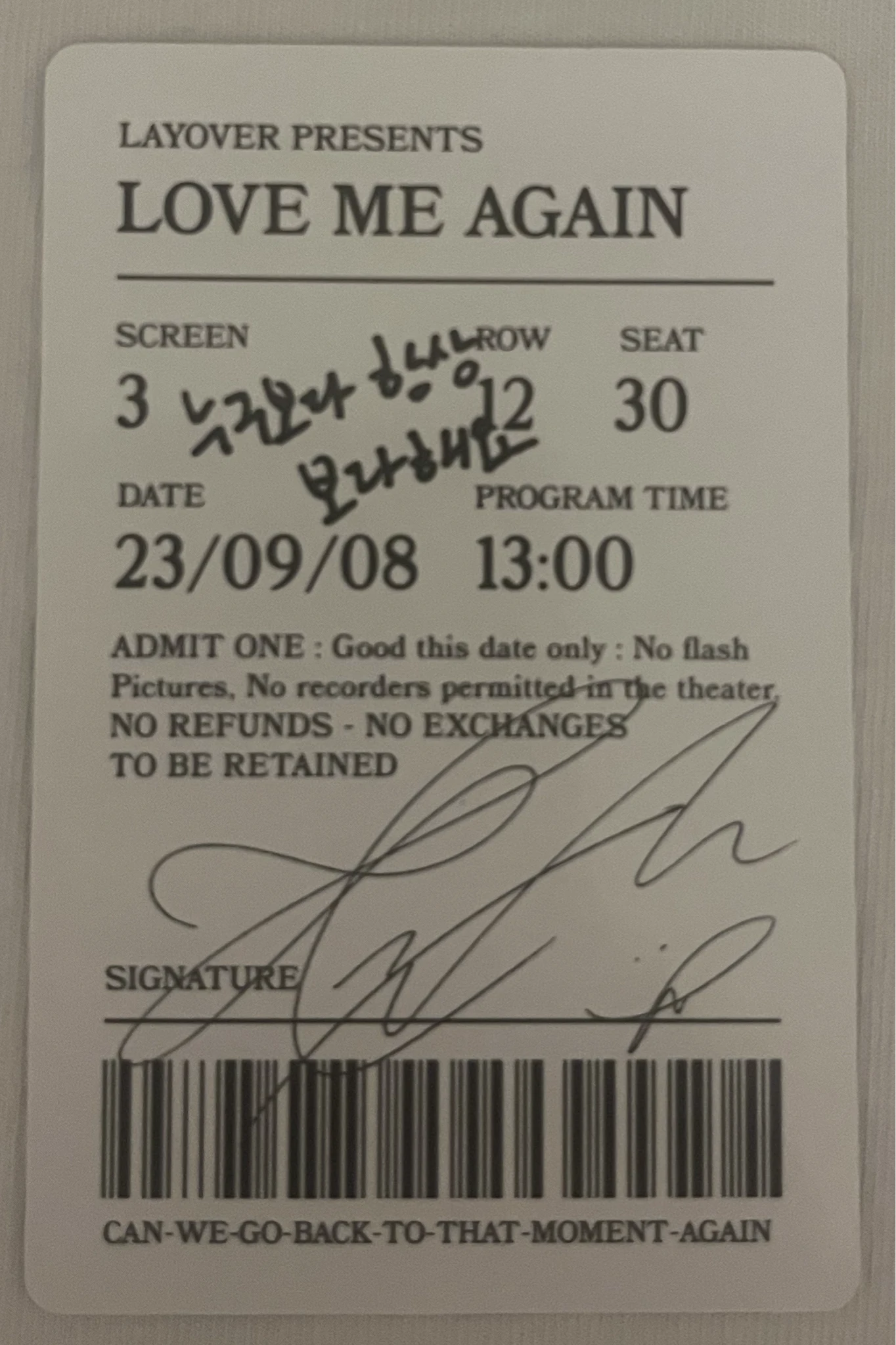 BTS V BTS - V - Layover Album album photocard ver. 2 listing photo 2