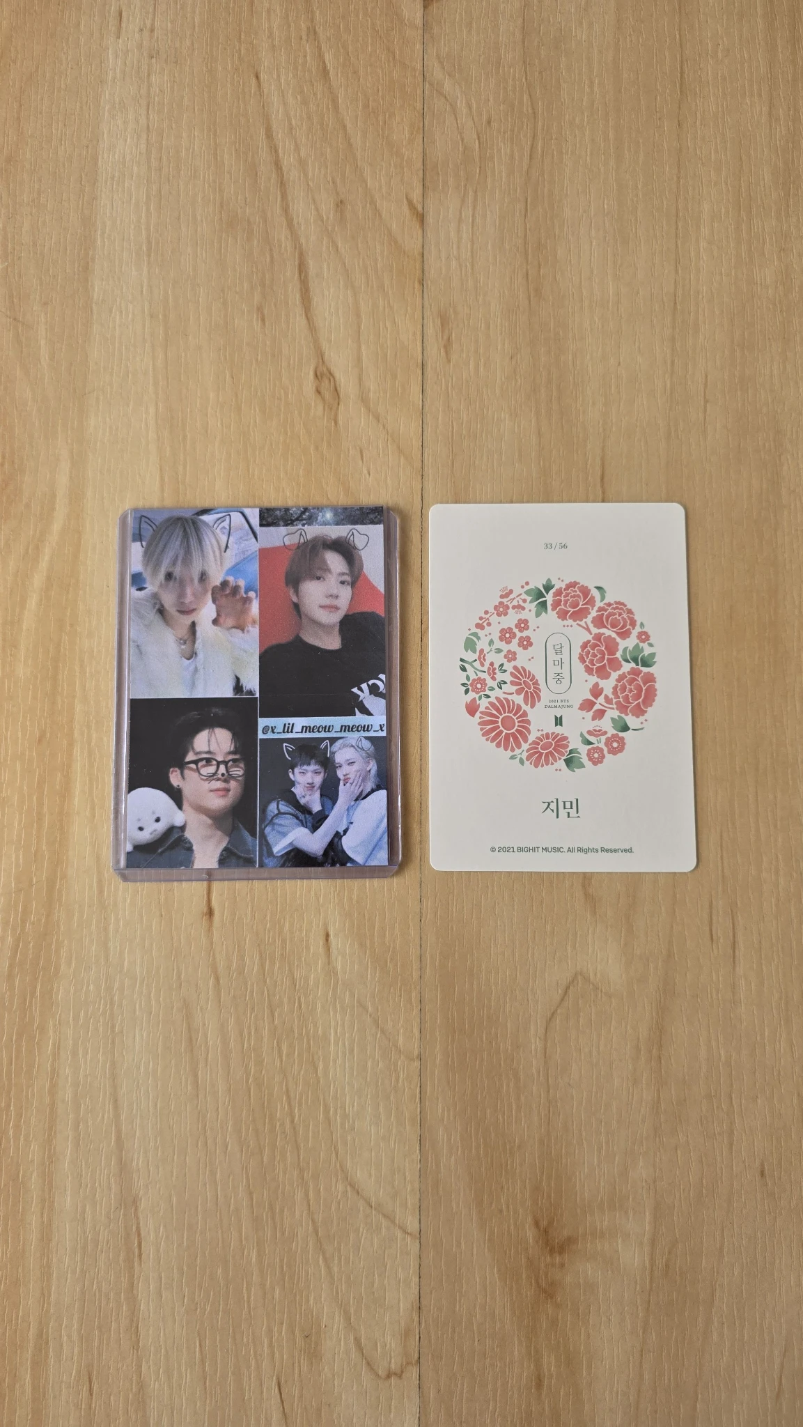 BTS Jimin BTS - Jimin - Dalmajung 2021 Other mini photocard listing photo 2