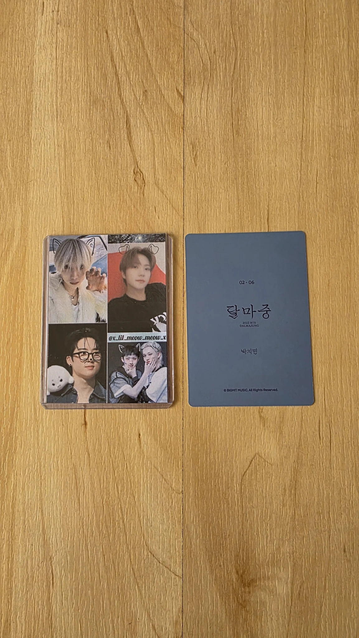 BTS Jimin BTS - Jimin - Dalmajung 2022 Other mini photocard listing photo 2