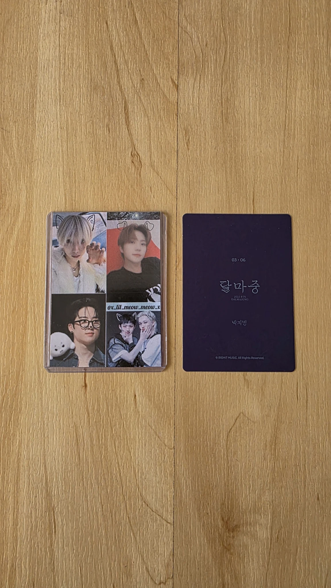 BTS Jimin BTS - Jimin - Dalmajung 2022 Other mini photocard listing photo 2