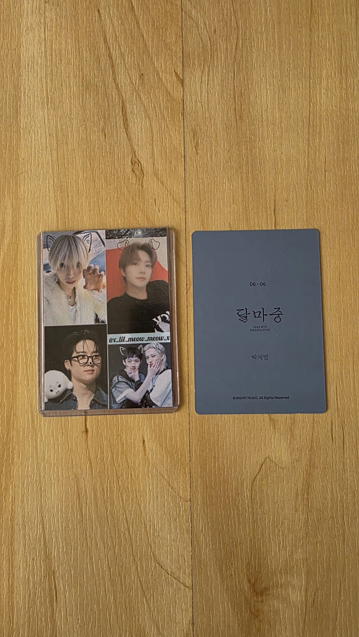 BTS Jimin BTS - Jimin - Dalmajung 2022 Other mini photocard listing photo 2