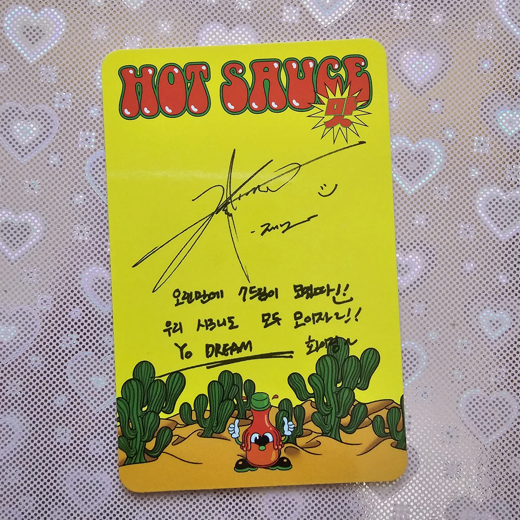 NCT DREAM Jeno NCT DREAM - Jeno - Hot Sauce Album chilling version album photocard FPO listing photo 2